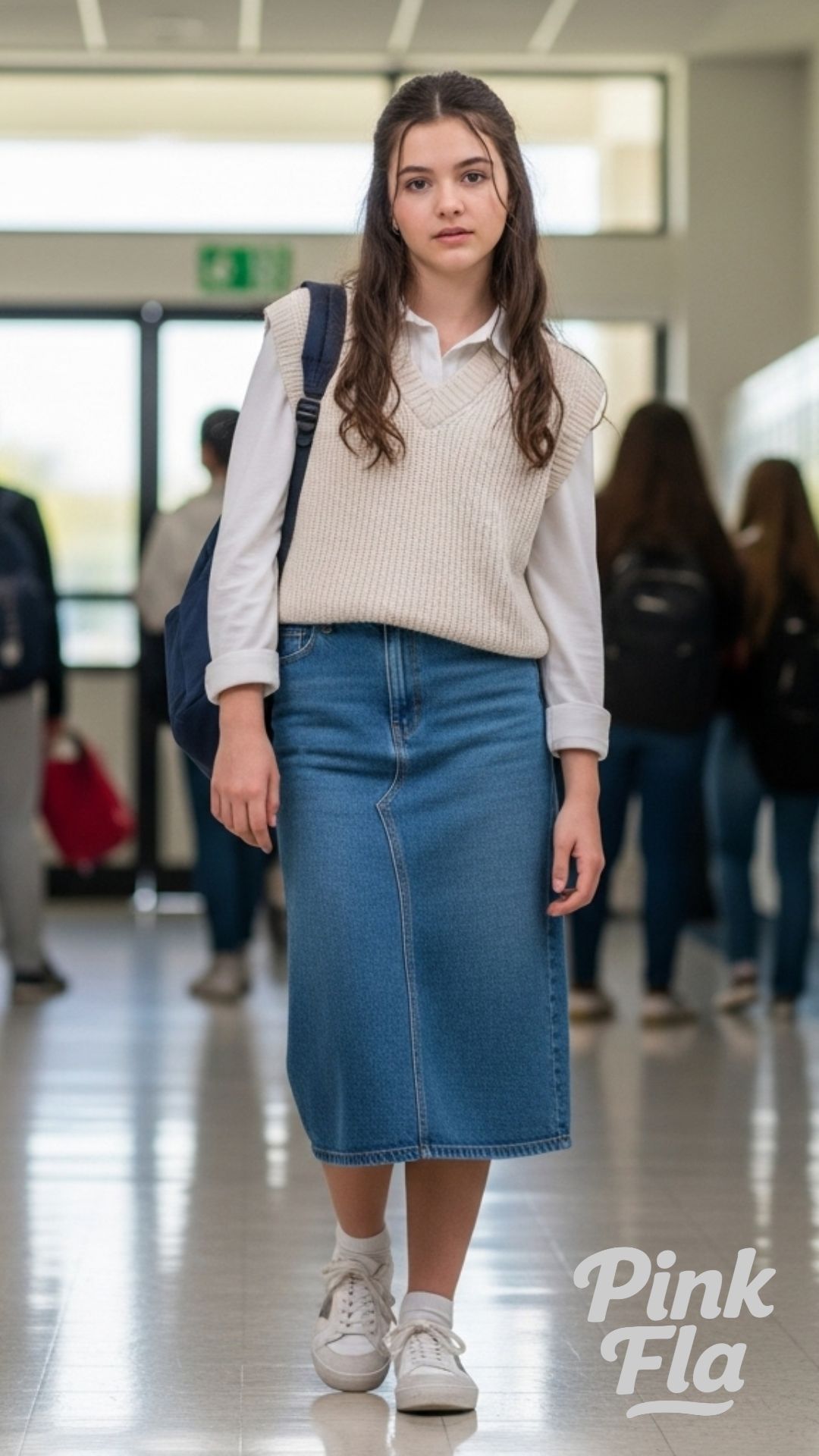 Cozy Knit Explorer - Back-to-School Outfits