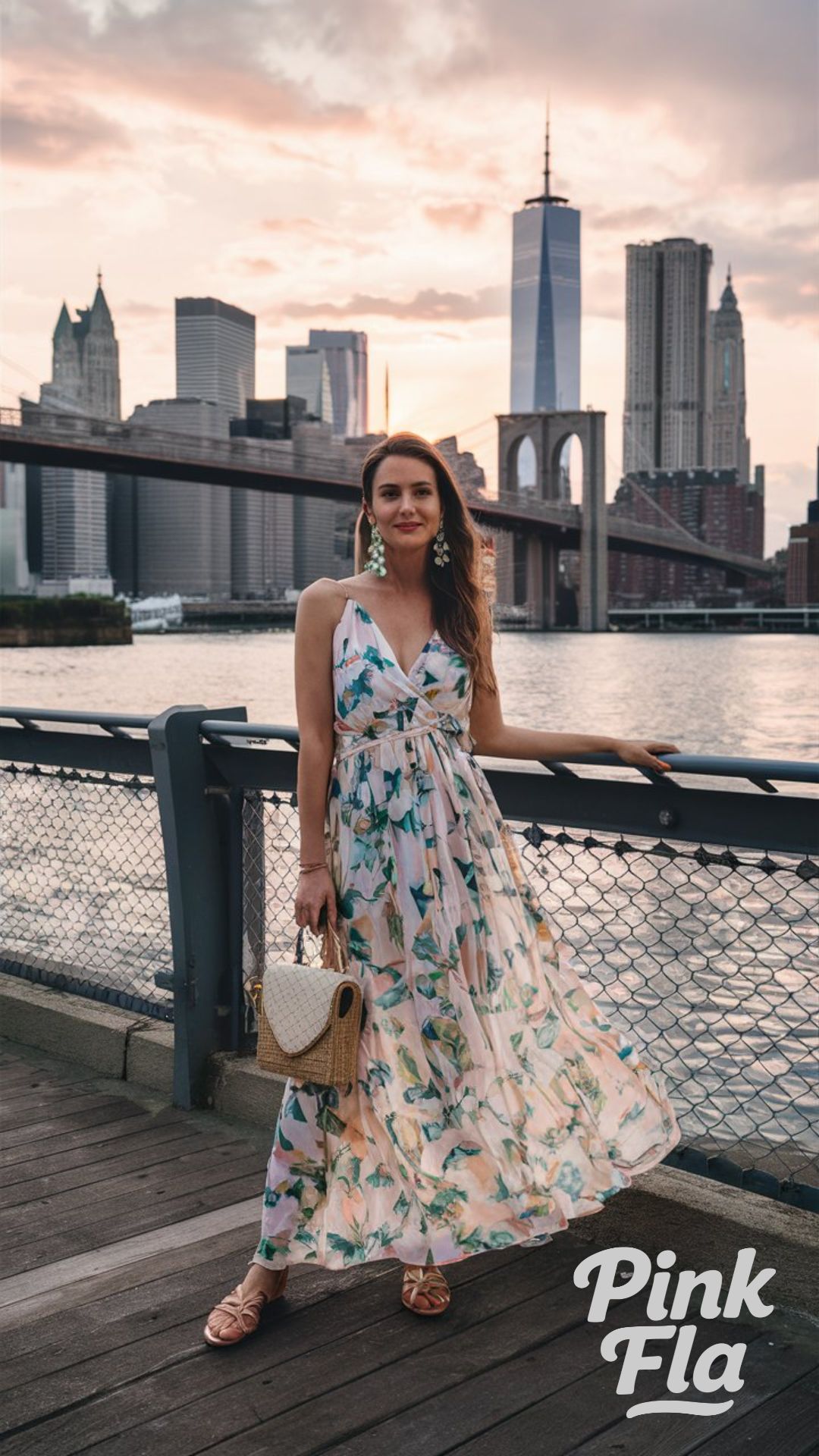 Elegant Evening by the Waterfront - New York Summer Outfits