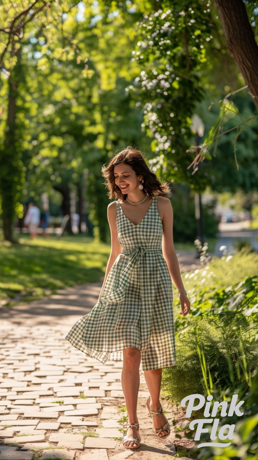 Gingham Summer Charm - Girly Summer Outfits