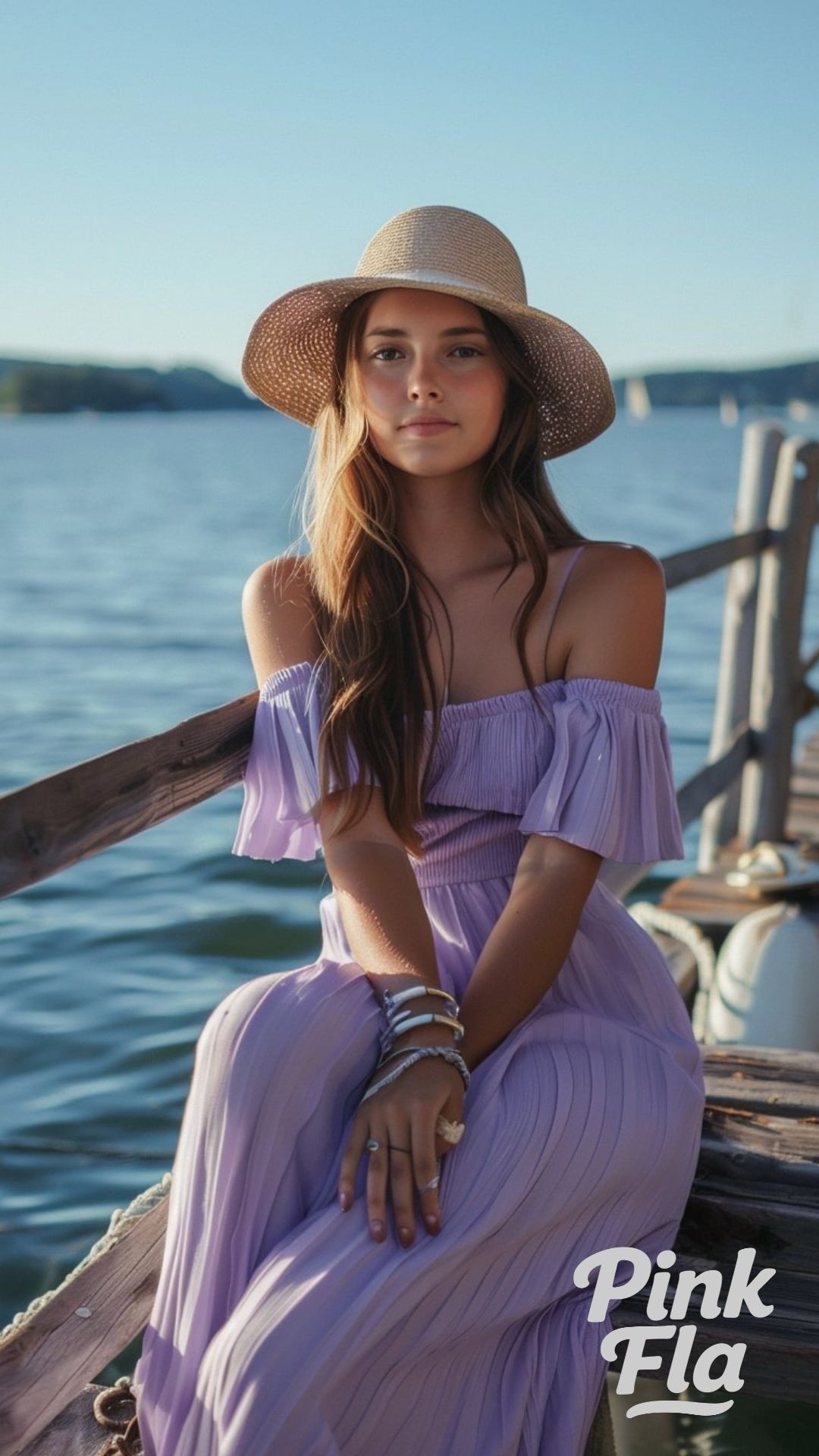 Lavender Lakeside Look - Girly Summer Outfits