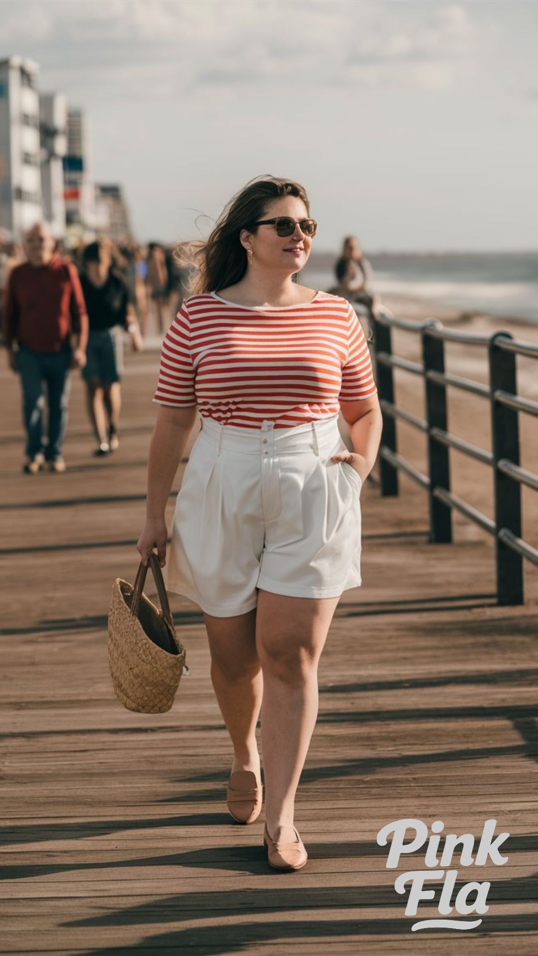 Nautical and Neat - Summer Outfits for Short Curvy Women