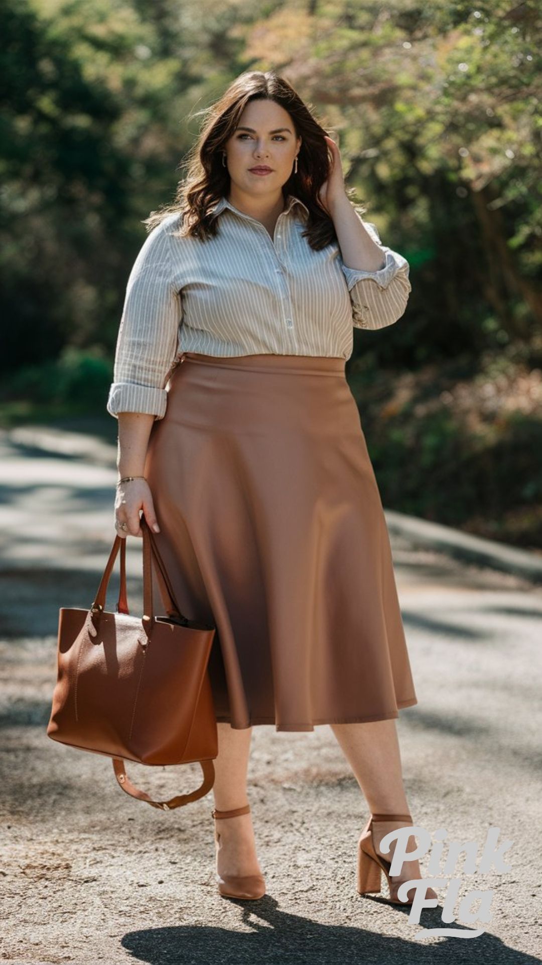 Neutral Tones for a Professional Look - Plus Size Summer Business Casual Outfits