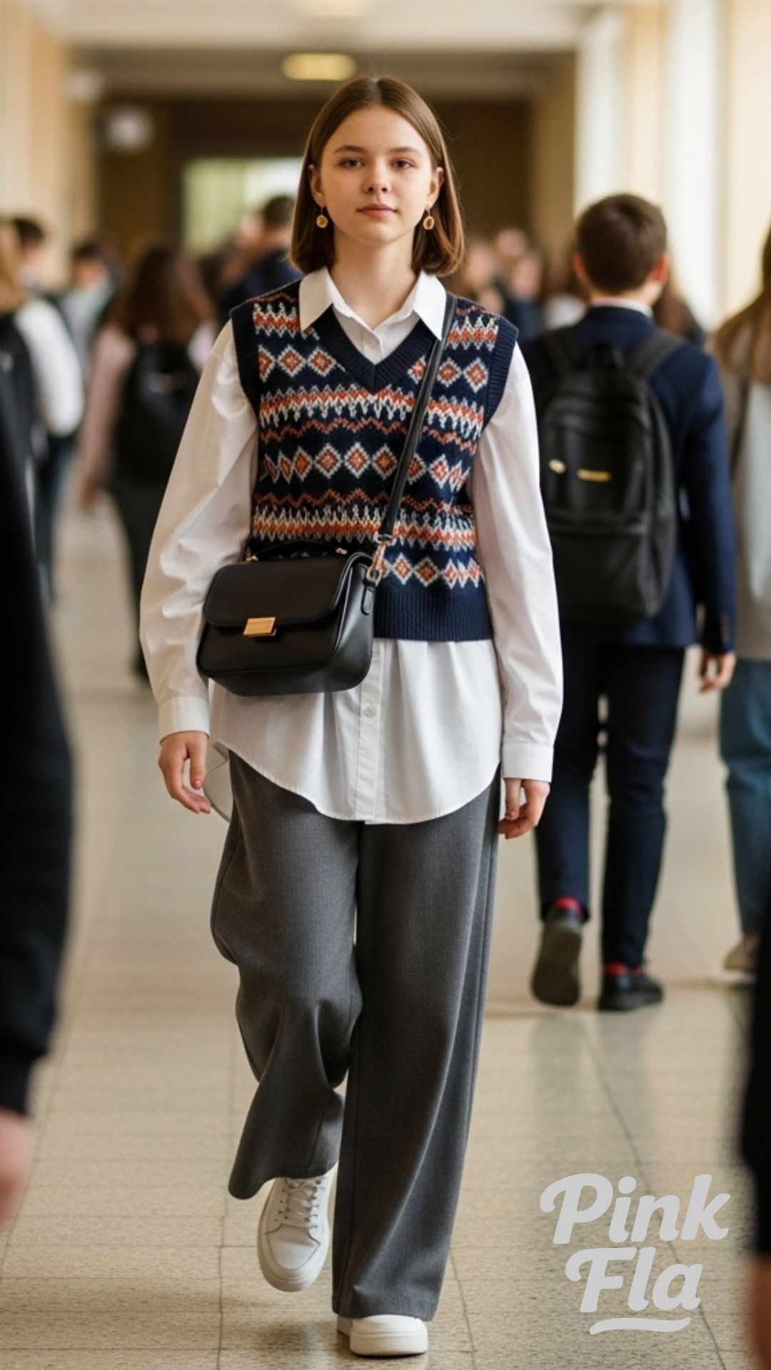 Smart Layered Statement - Back-to-School Outfits