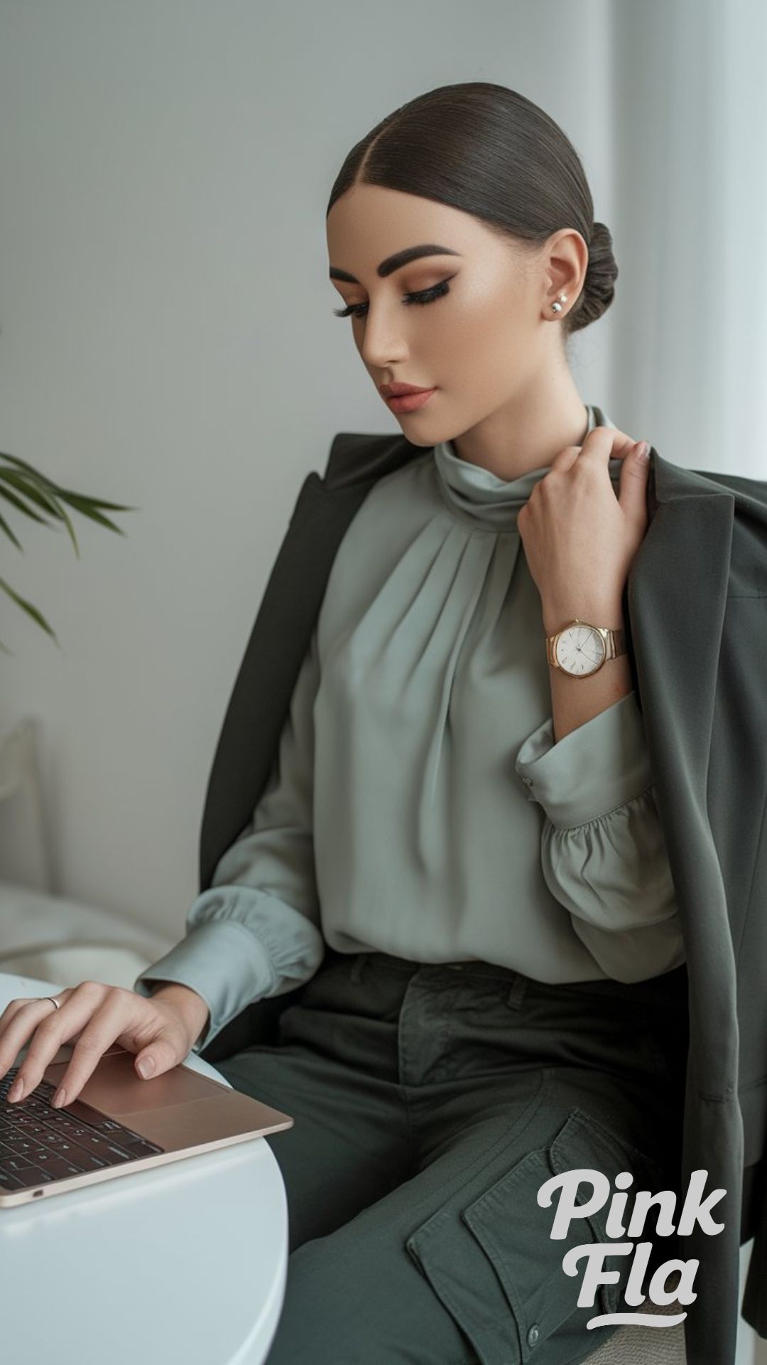 Sophisticated Workwear - Outfits with Green Cargo Pants