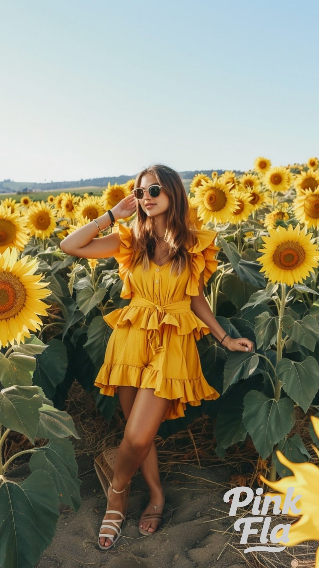 Sunny Yellow Ruffles - Girly Summer Outfits