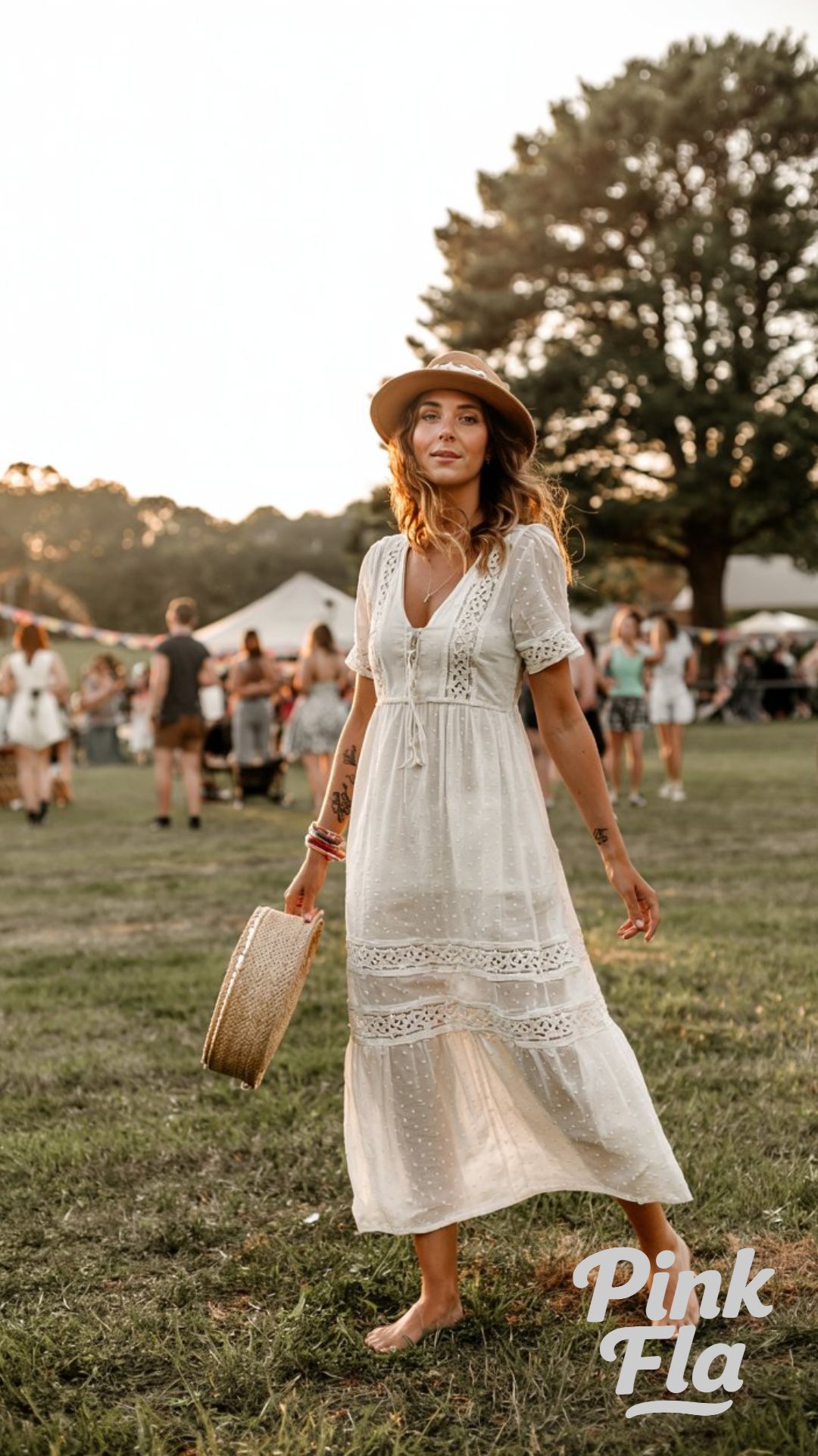 Bohemian Dream in Barefoot Whites - Summer Festival Outfit Ideas