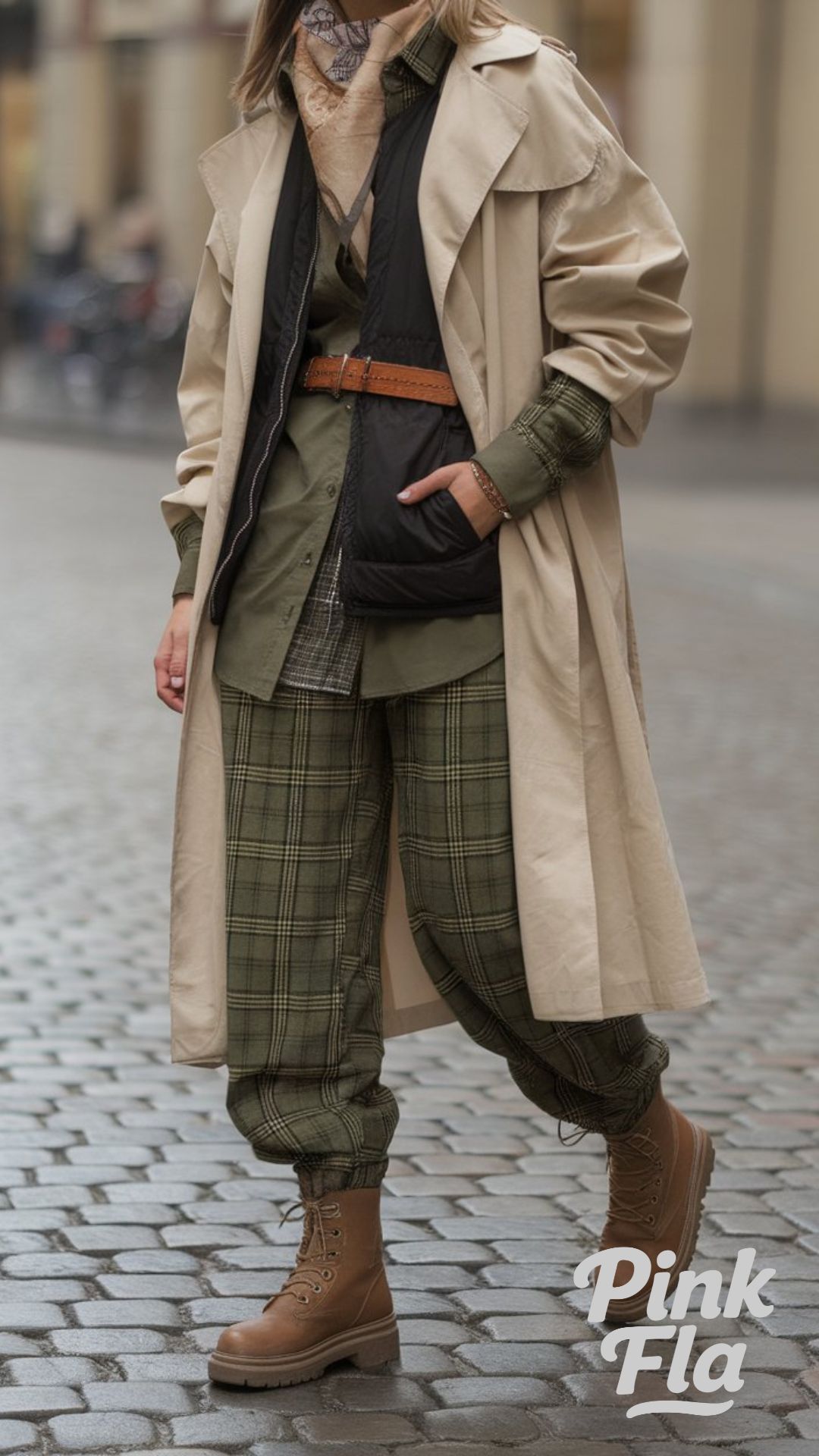 Combat Boot Outfit with Layered Classic Elegance - Summer Outfits with Boots
