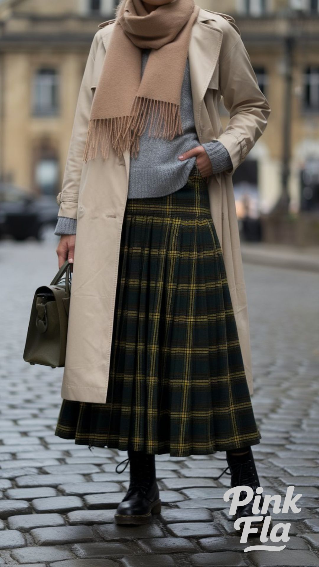 Combat Boot Outfit with Timeless Layered Style - Summer Outfits with Boots