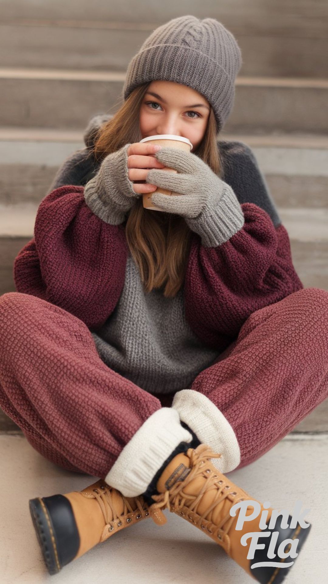 Cozy Layers for Cold Days - Outfits with Sweatpants for School