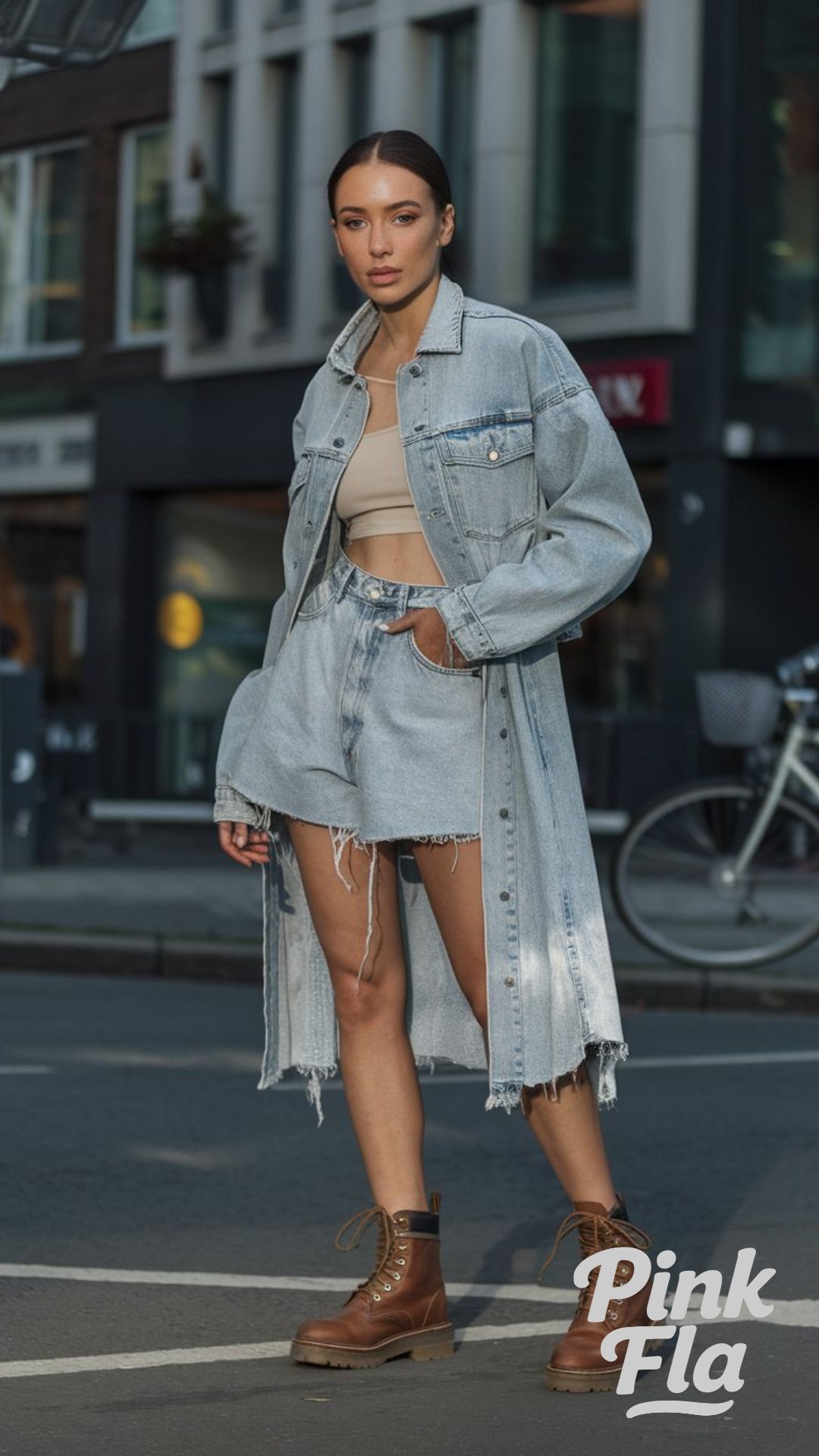 Denim Redux: City Style Meets Workwear - Summer Outfits with Boots
