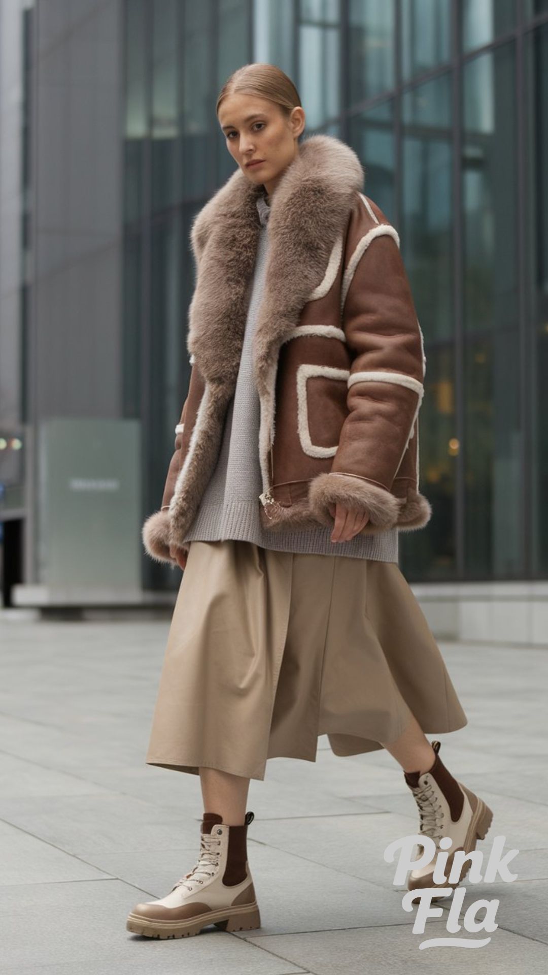 Luxe Layers for Winter with Combat Boot Flair - Summer Outfits with Boots