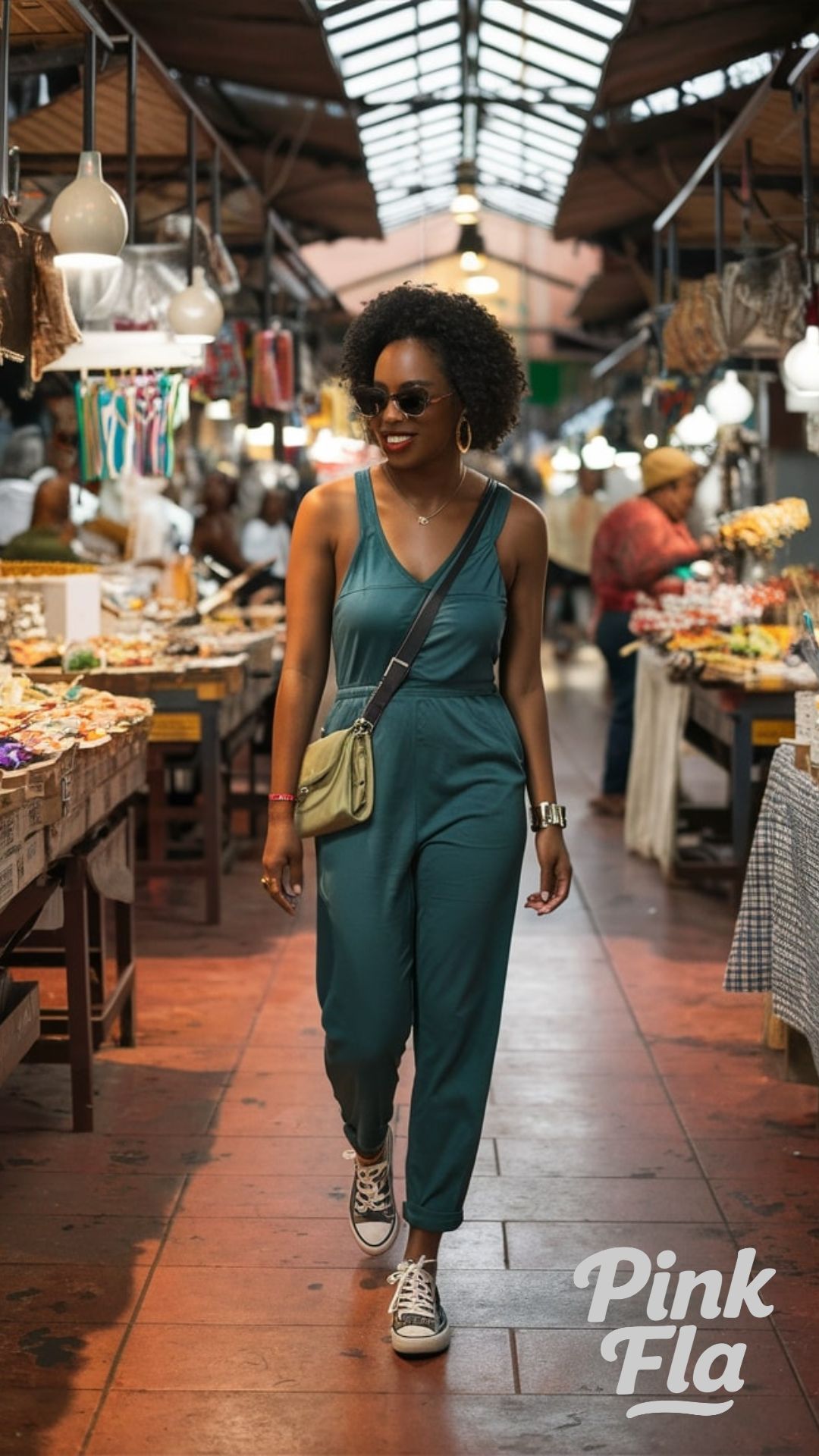 Market Stroll Jumpsuit - Vacation Outfits for Black Women
