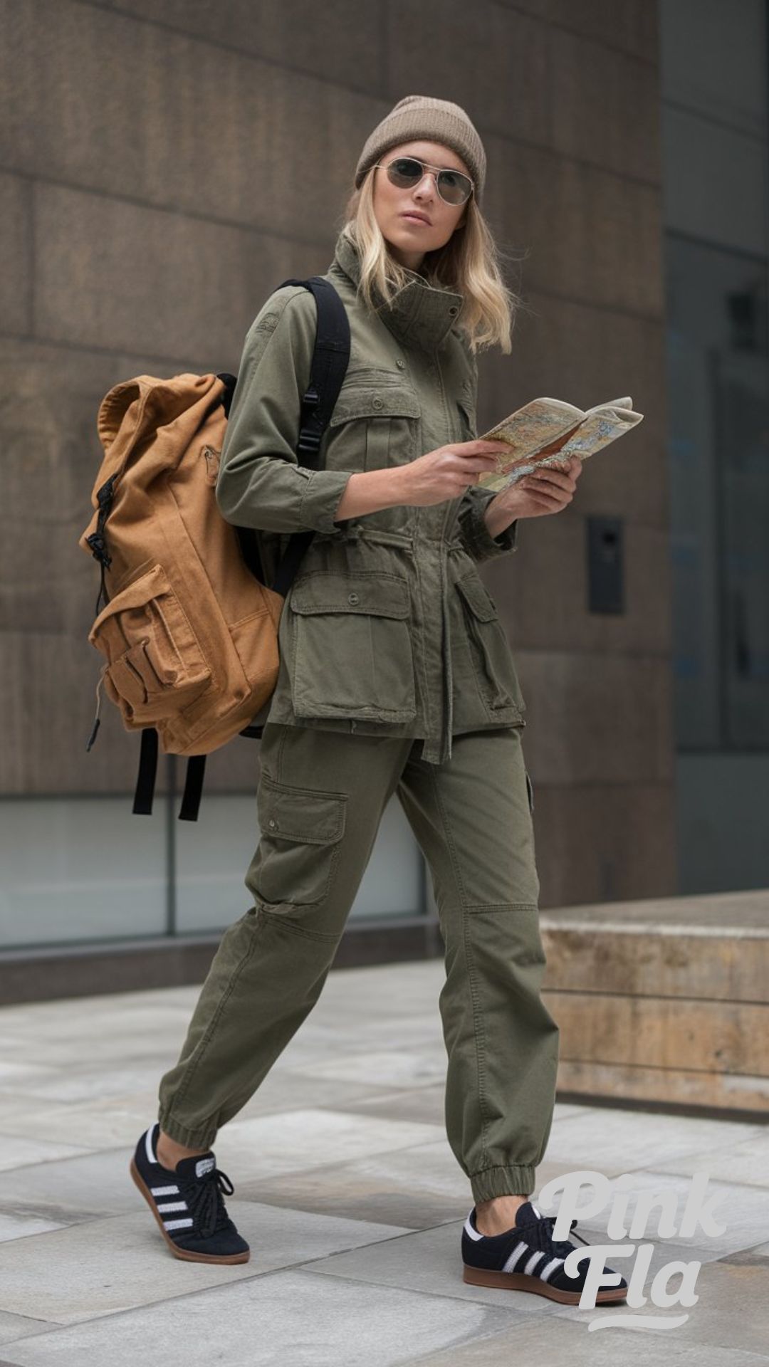 Rugged Utility for Urban Adventures - Outfit Ideas with Sneakers