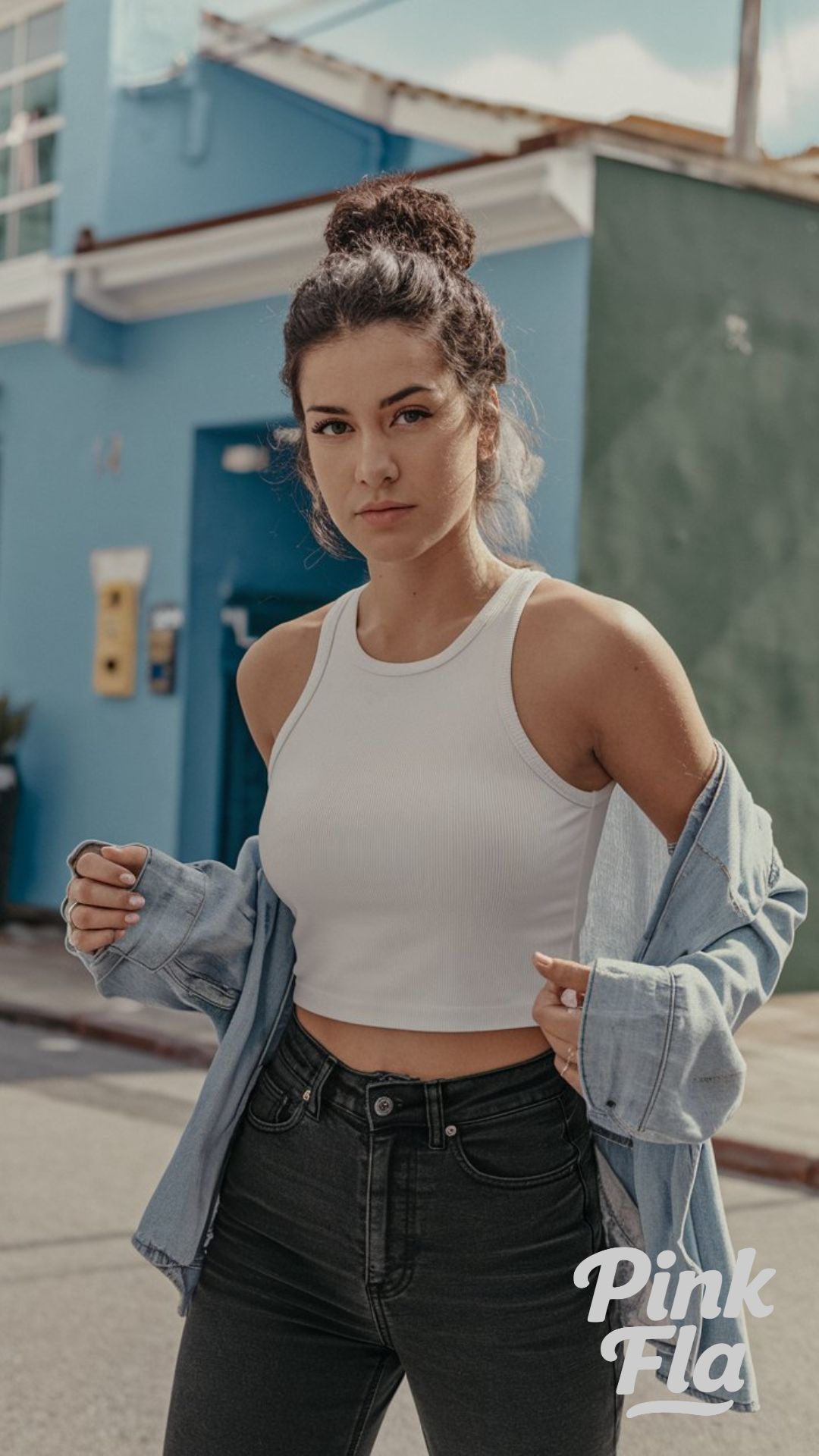 Simple Street Style: Relaxed Layers with a Sharp Base - Black Jeans Summer Outfit