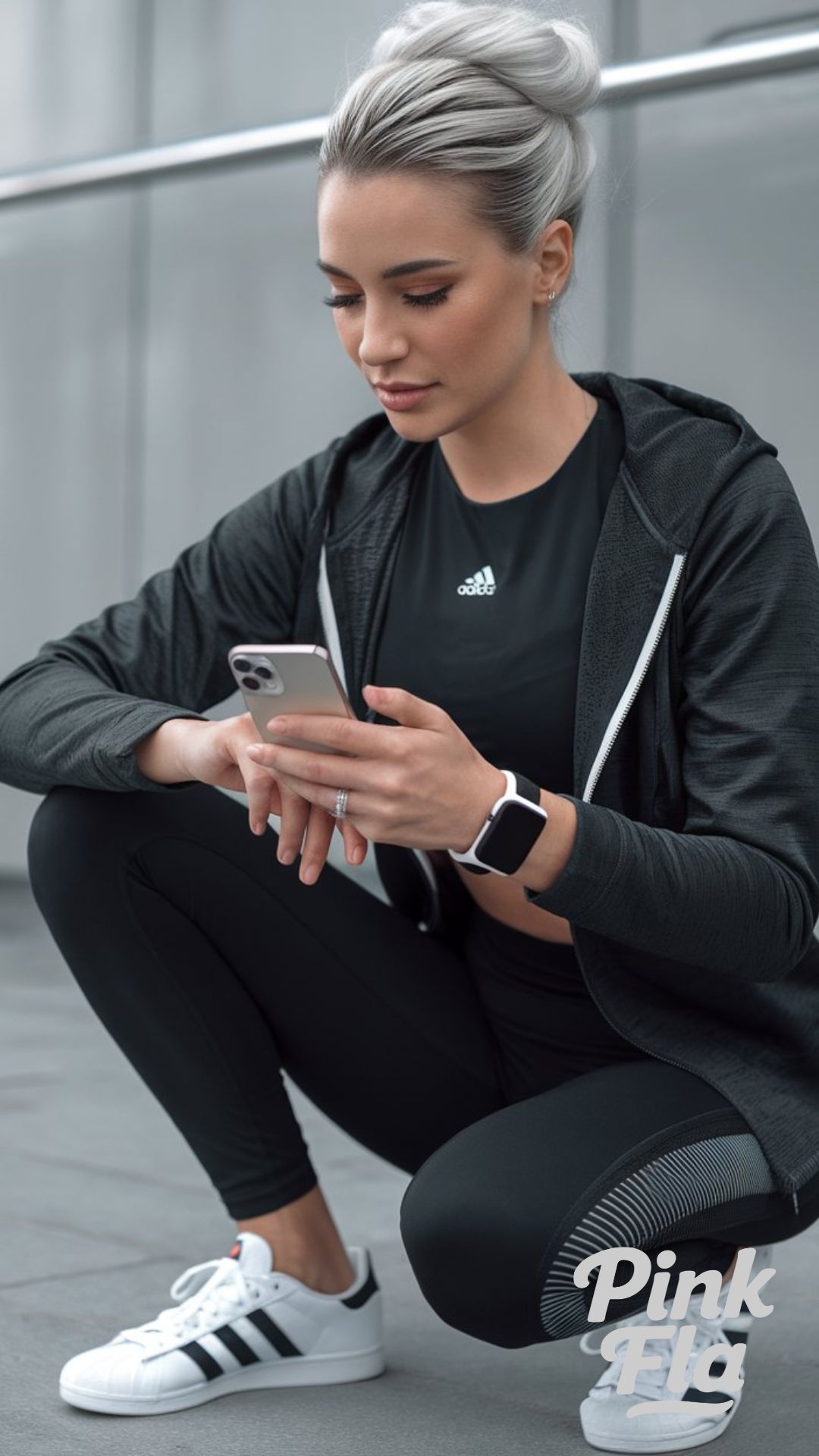 Sleek Athleisure for On-the-Go Days - Outfit Ideas with Sneakers