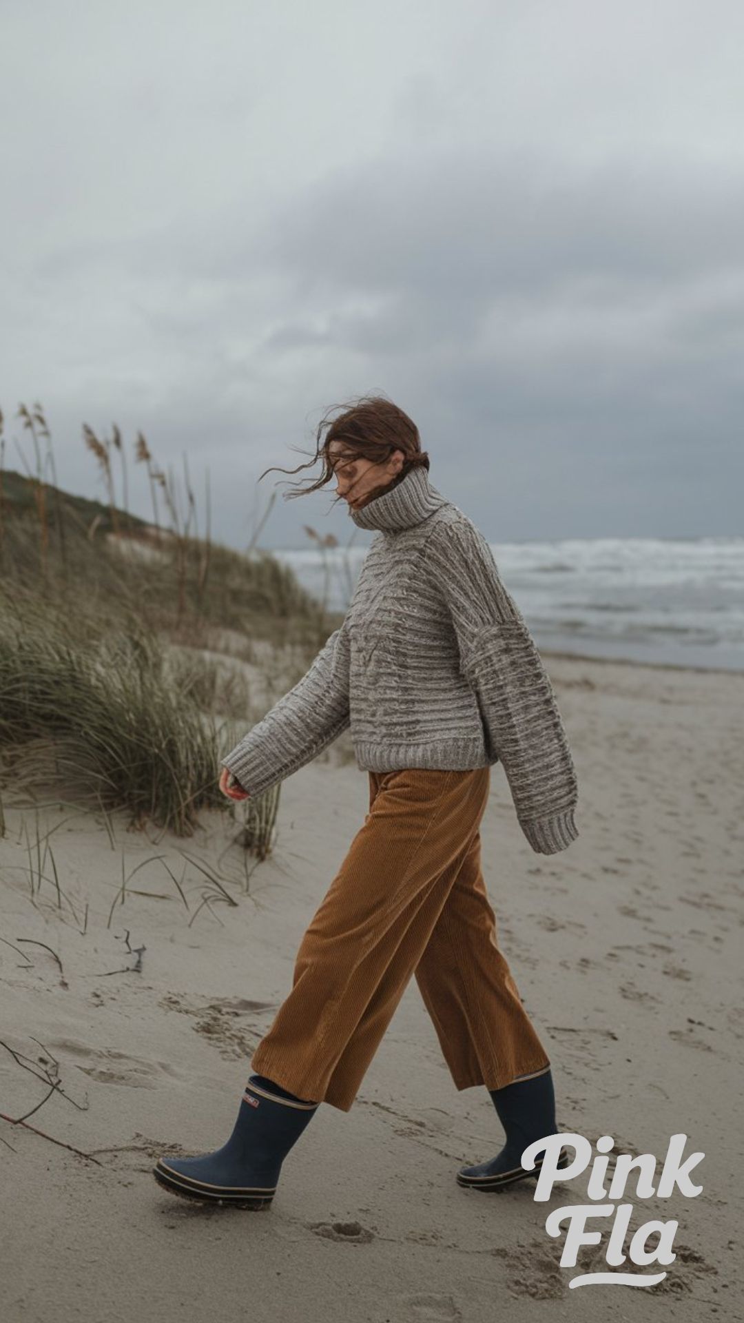 Breezy Beachside Walk - European Fall Outfits