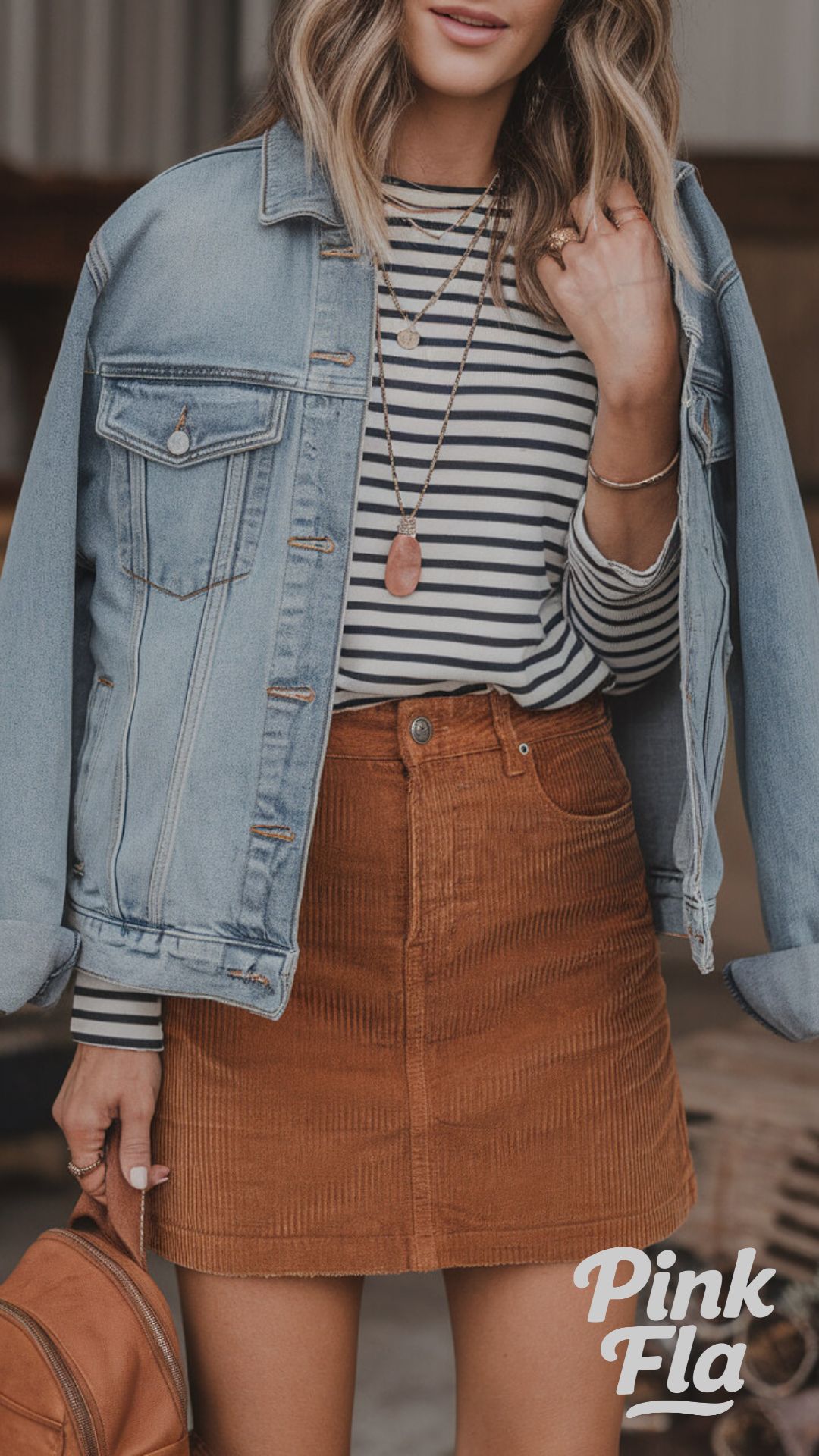 Fall Style with Denim and Corduroy - Pumpkin Patch Outfits