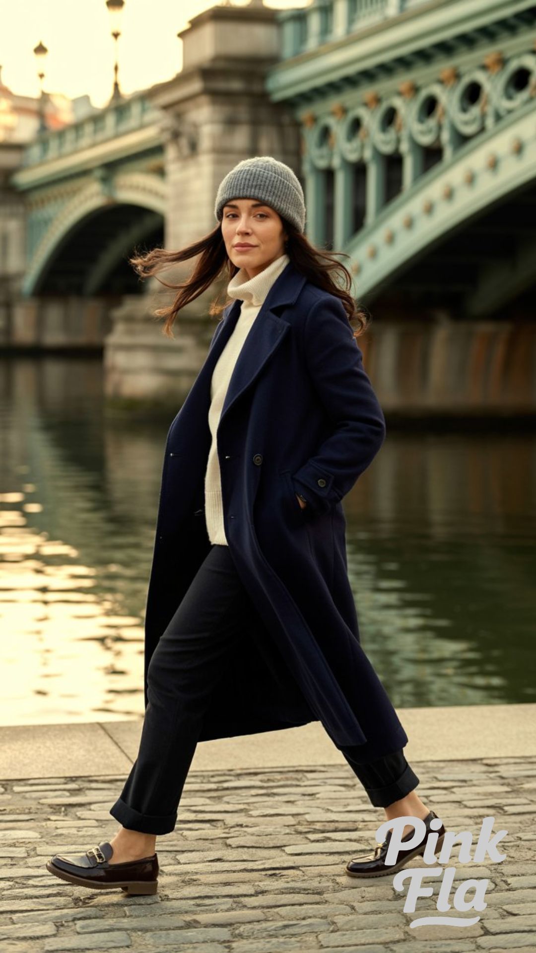 City Walk in Style - Fall Outfits with Beanies