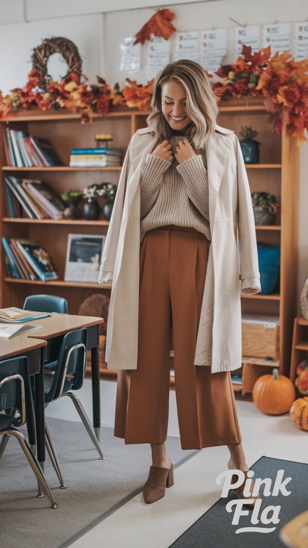 Comfort Meets Professionalism - Fall Teacher Outfits
