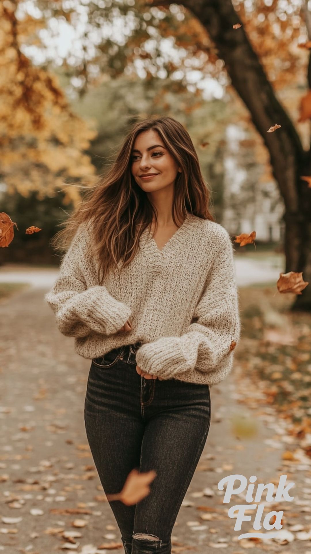 Cozy Autumn Stroll - Fall Outfits for Moms