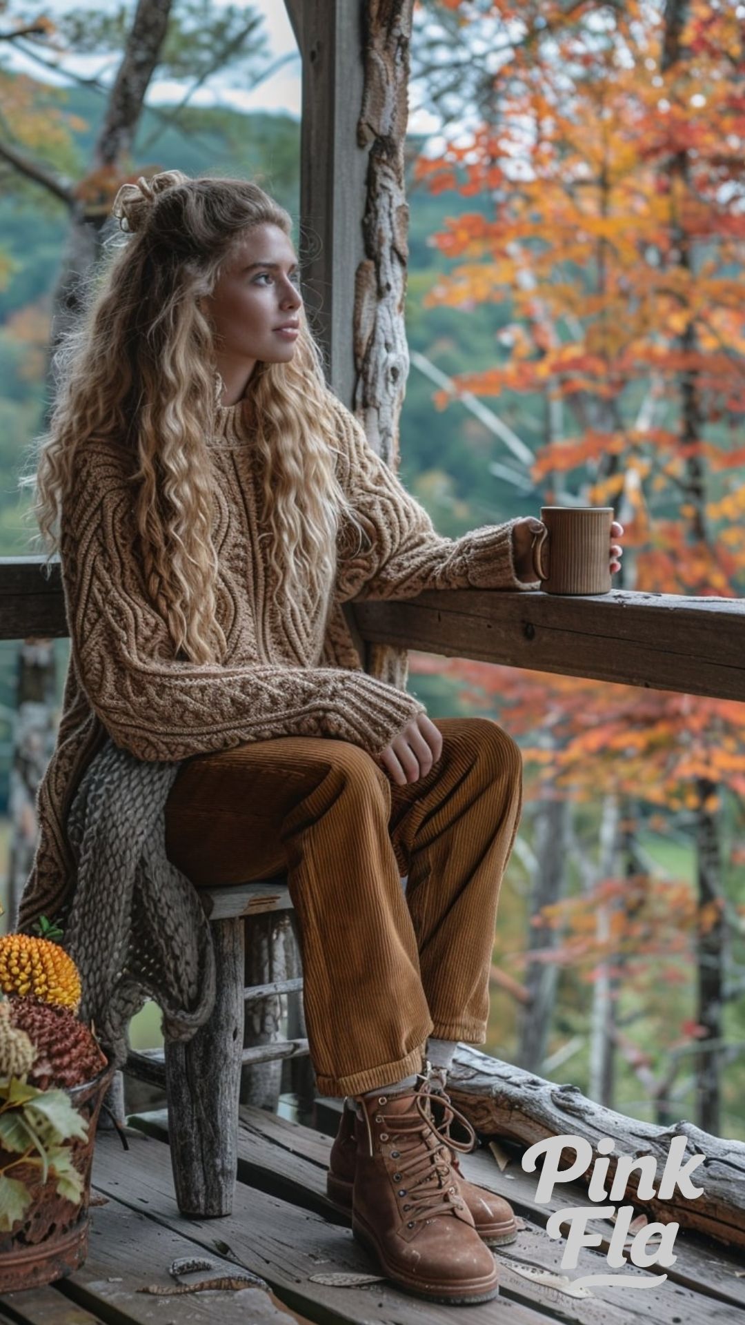 Cozy Cabin Knitwear - Early Fall Outfits
