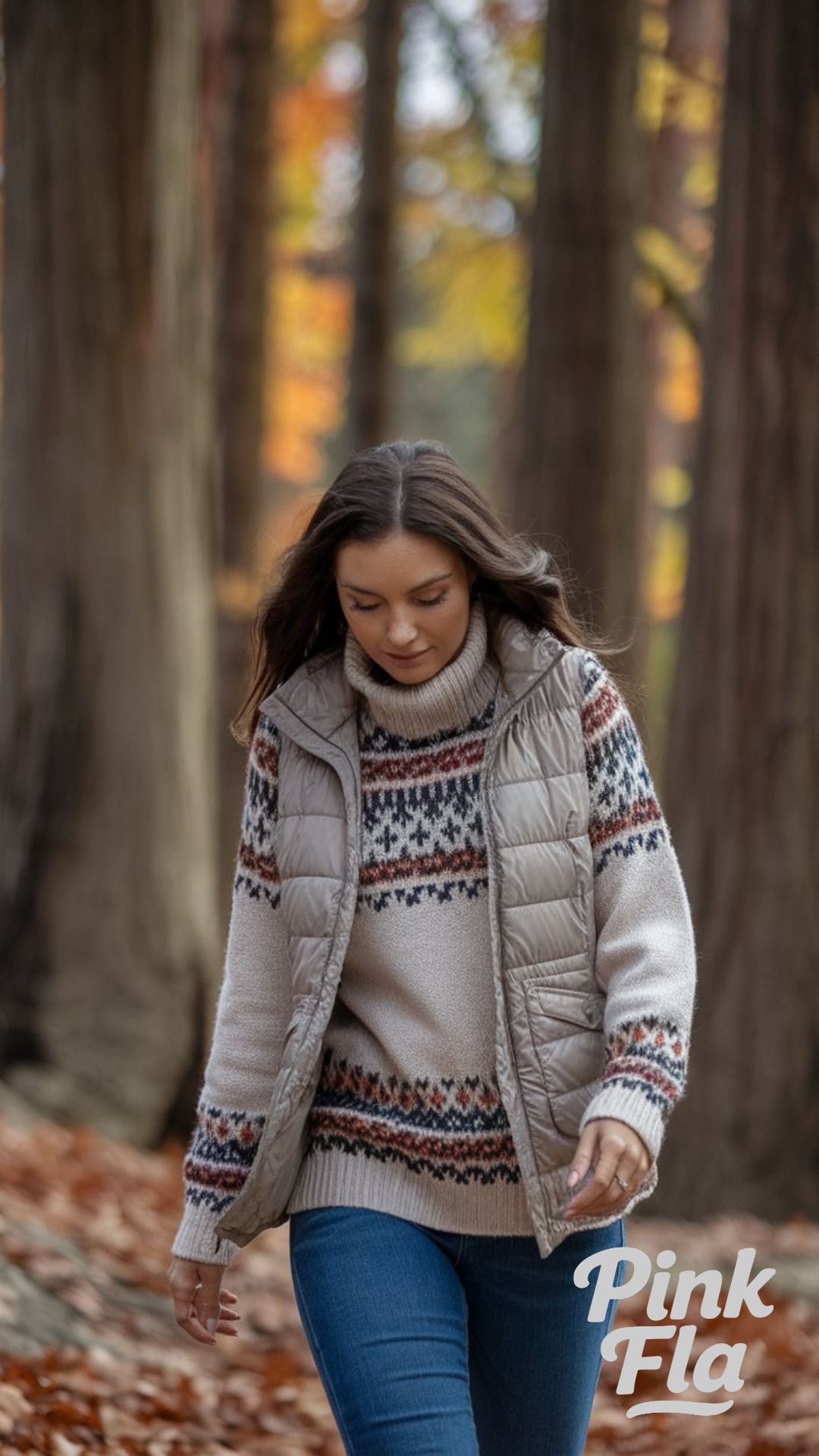 Cozy Layers for Forest Walks - European Fall Outfits