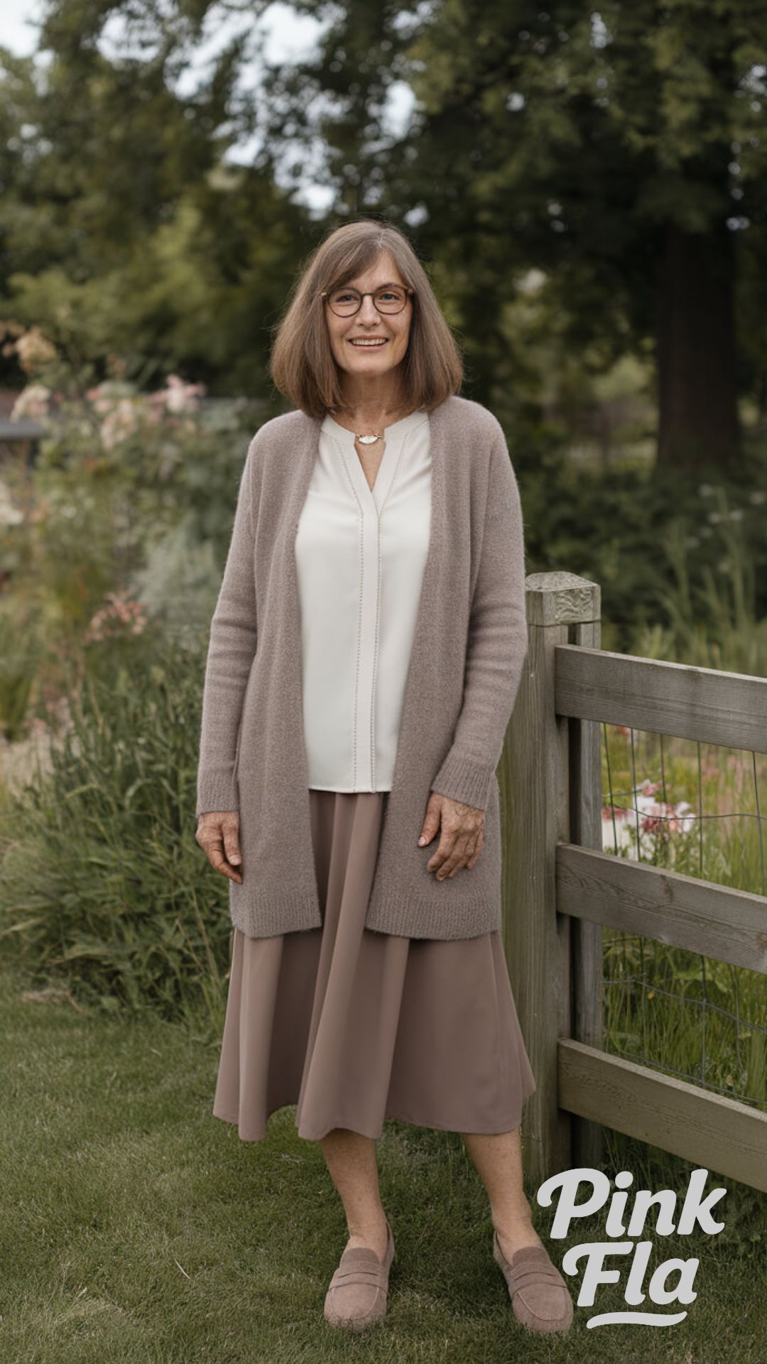 Effortless Elegance in Soft Neutrals Fall Outfits for Women Over 60