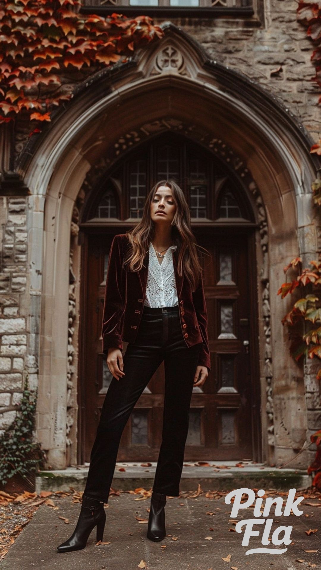 Elegant Ivy League - Dark Academia Autumn Outfits