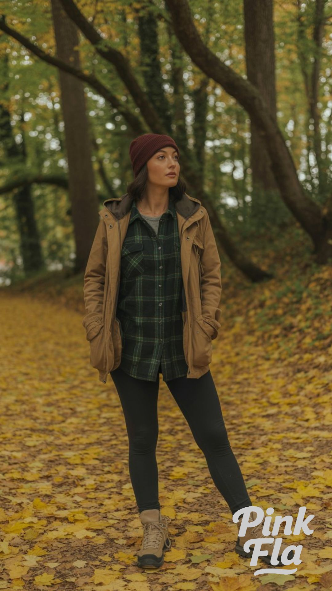 Forest Walk Ready - Fall Outfits with Beanies
