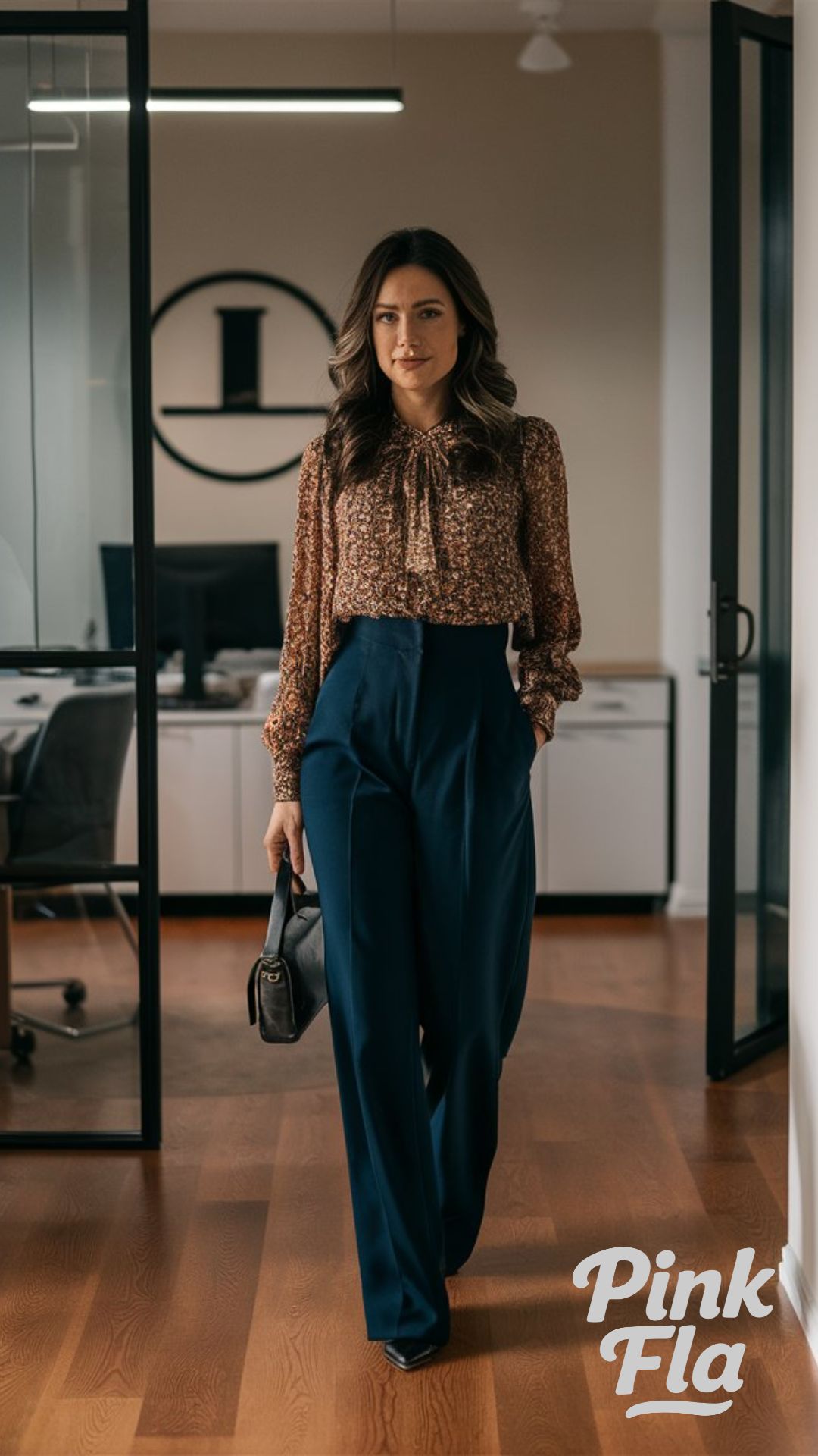 Layered Cardigan and Dress - Autumn Casual Business Outfits