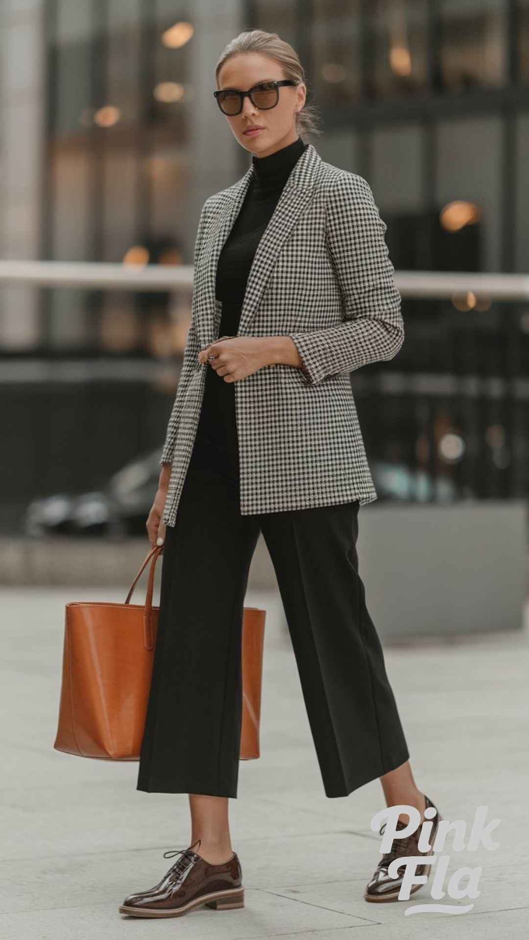 Modern Monochrome - Edgy Work Outfits for Fall