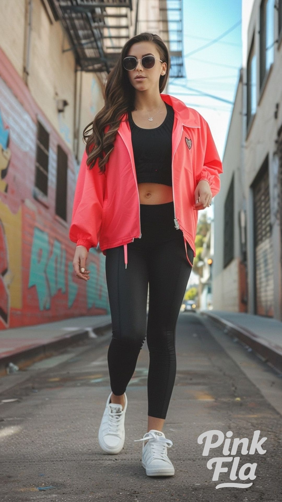 Neon Accents Streetwear - Iconic 80s Outfits