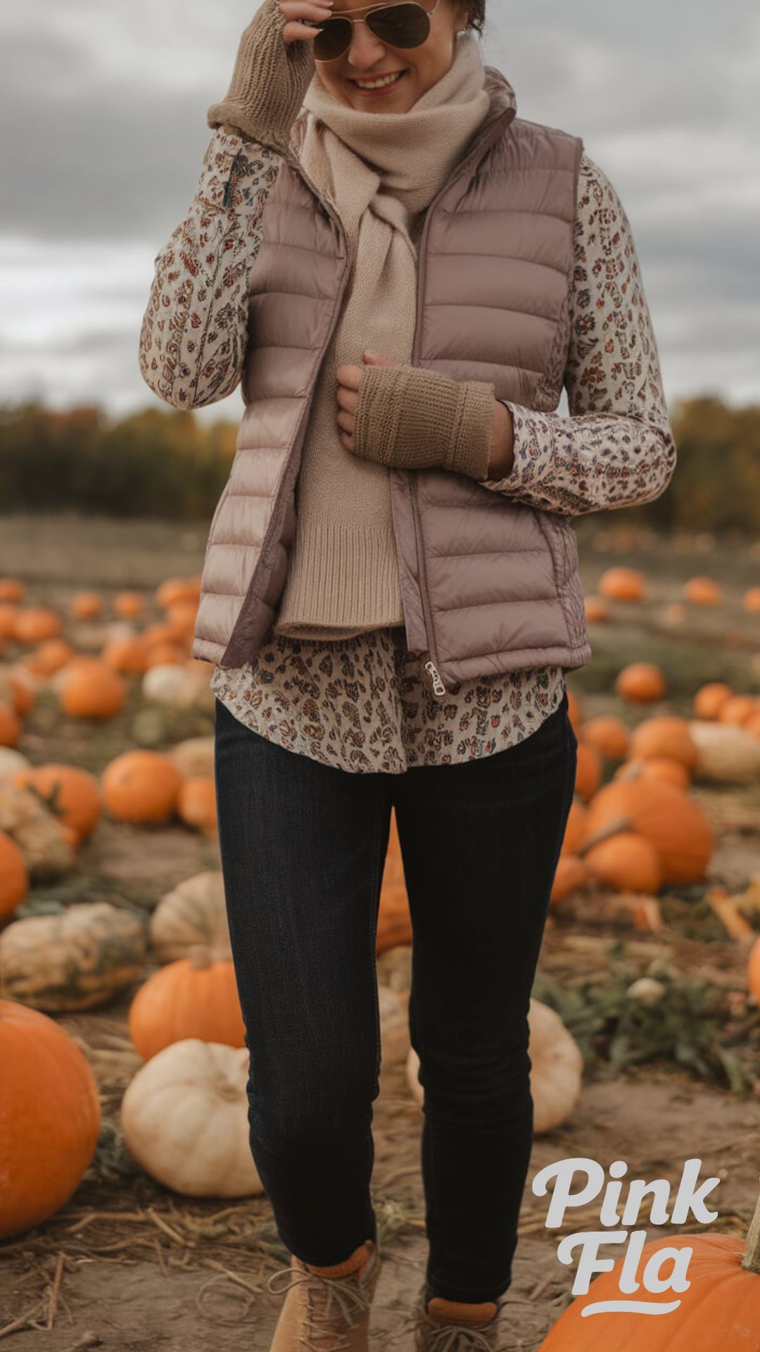 Effortless Fall Layers for Outdoor Fun - Pumpkin Patch Outfits