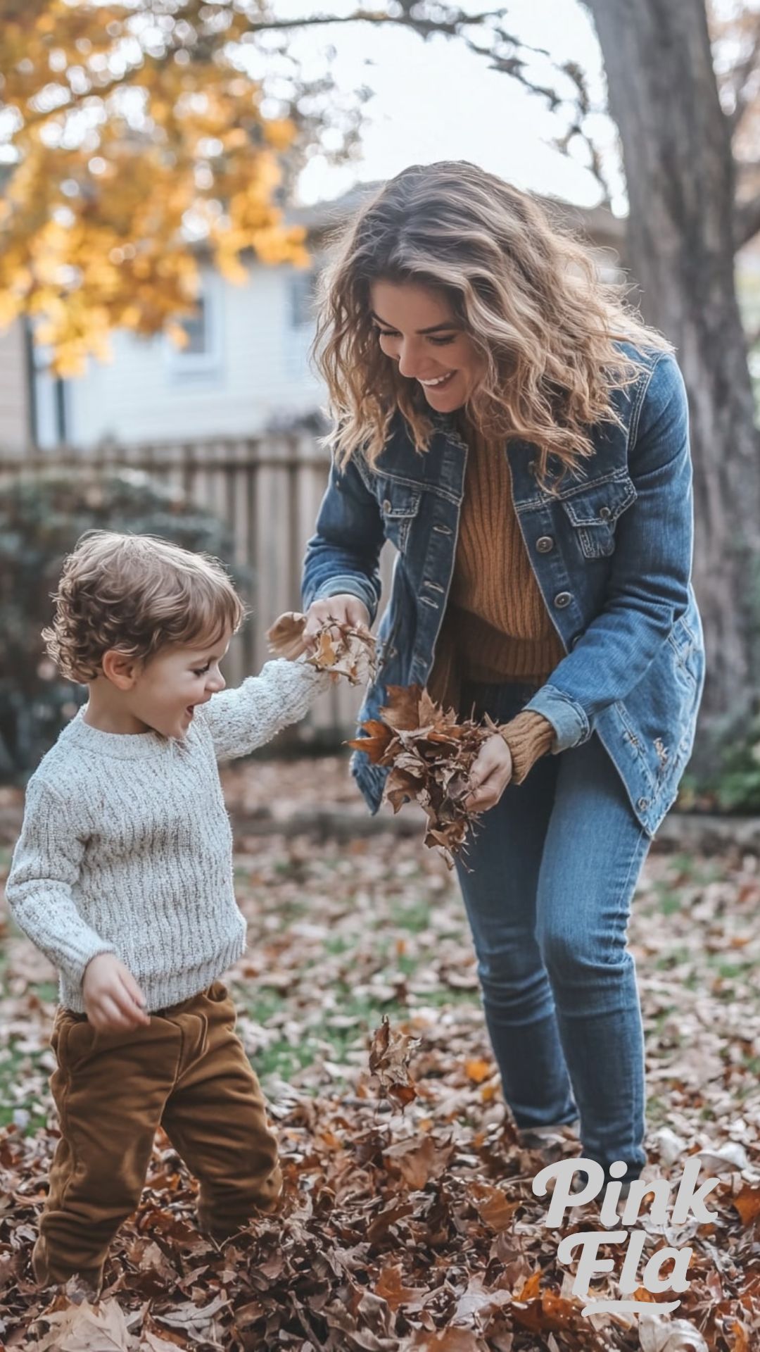 Playful Denim Duo - Fall Outfits for Moms