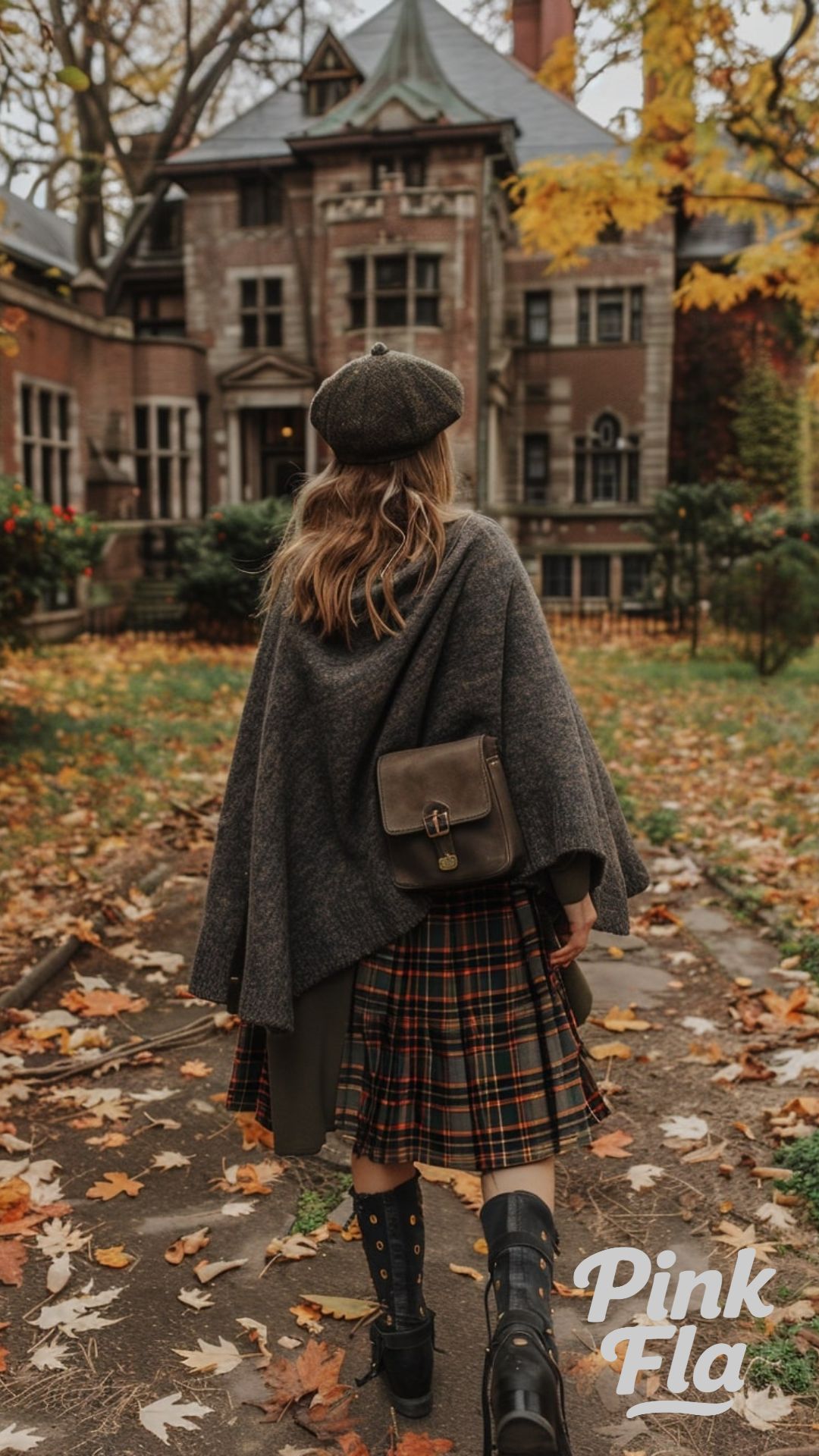 Scholar in the Woods - Dark Academia Autumn Outfits