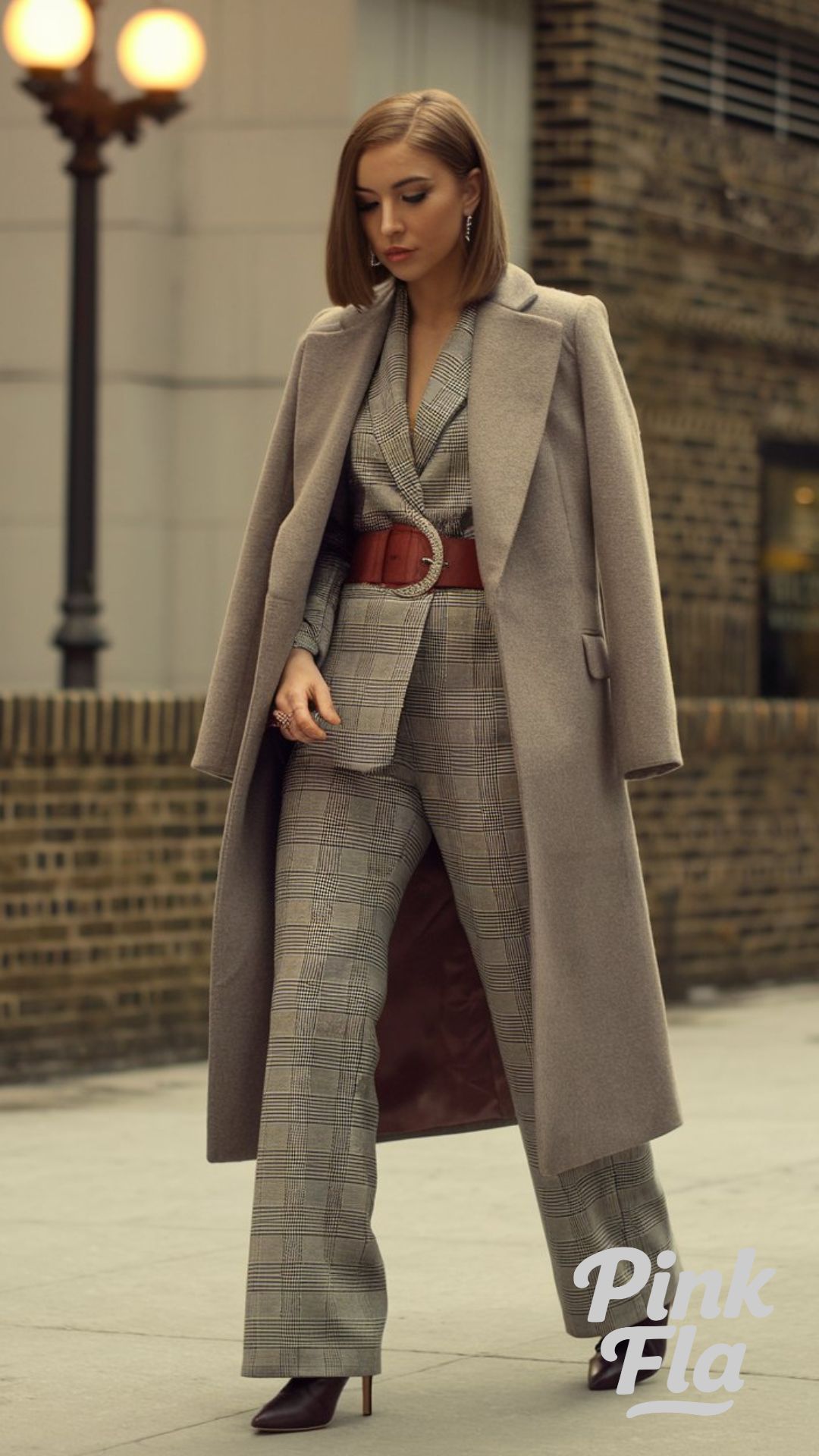 Stylish Layered Suit - Edgy Work Outfits for Fall
