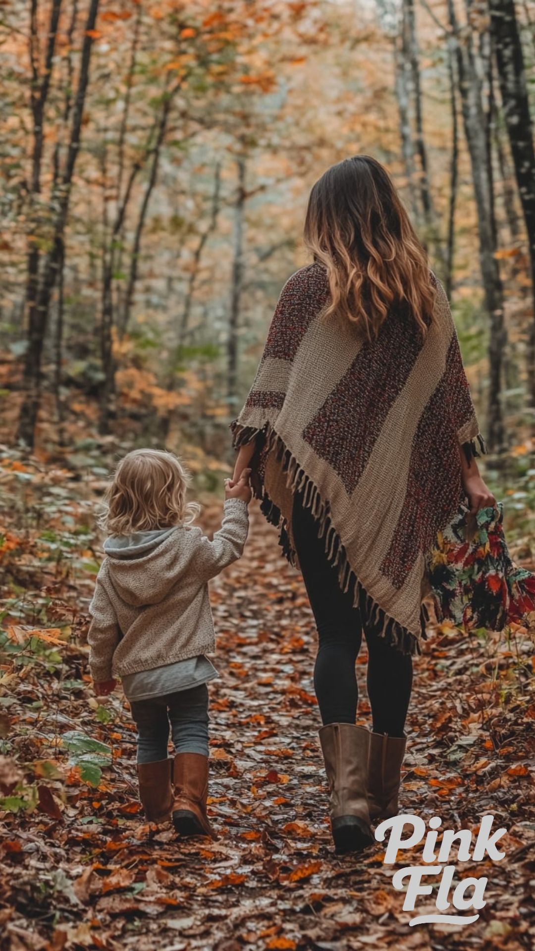 Woodland Walks with Little Ones - Fall Outfits for Moms