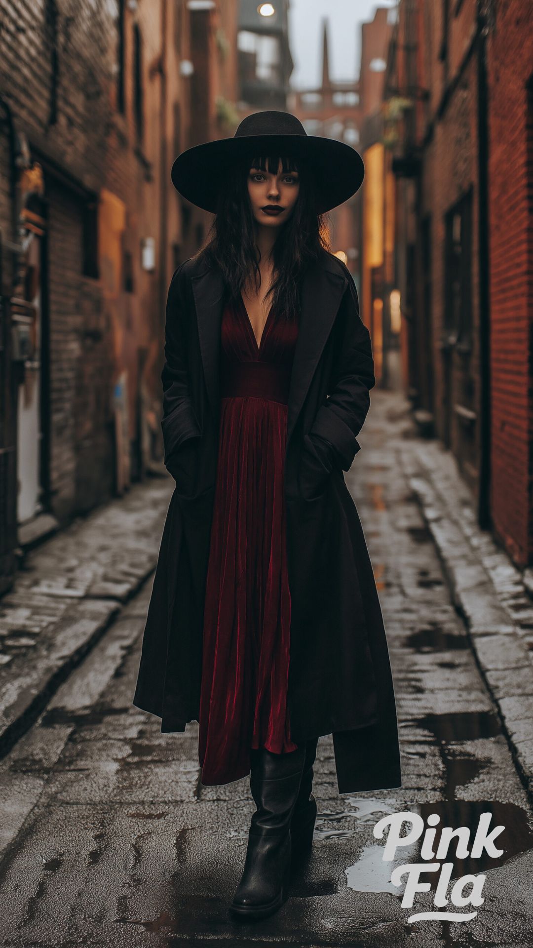 A Bold Statement in Soft Goth - Soft Goth Fall Outfits