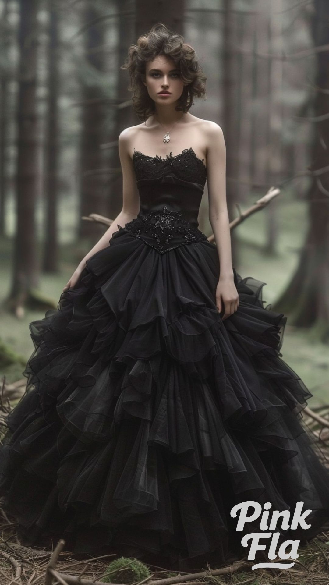 Bohemian Black - Black Wedding Dresses