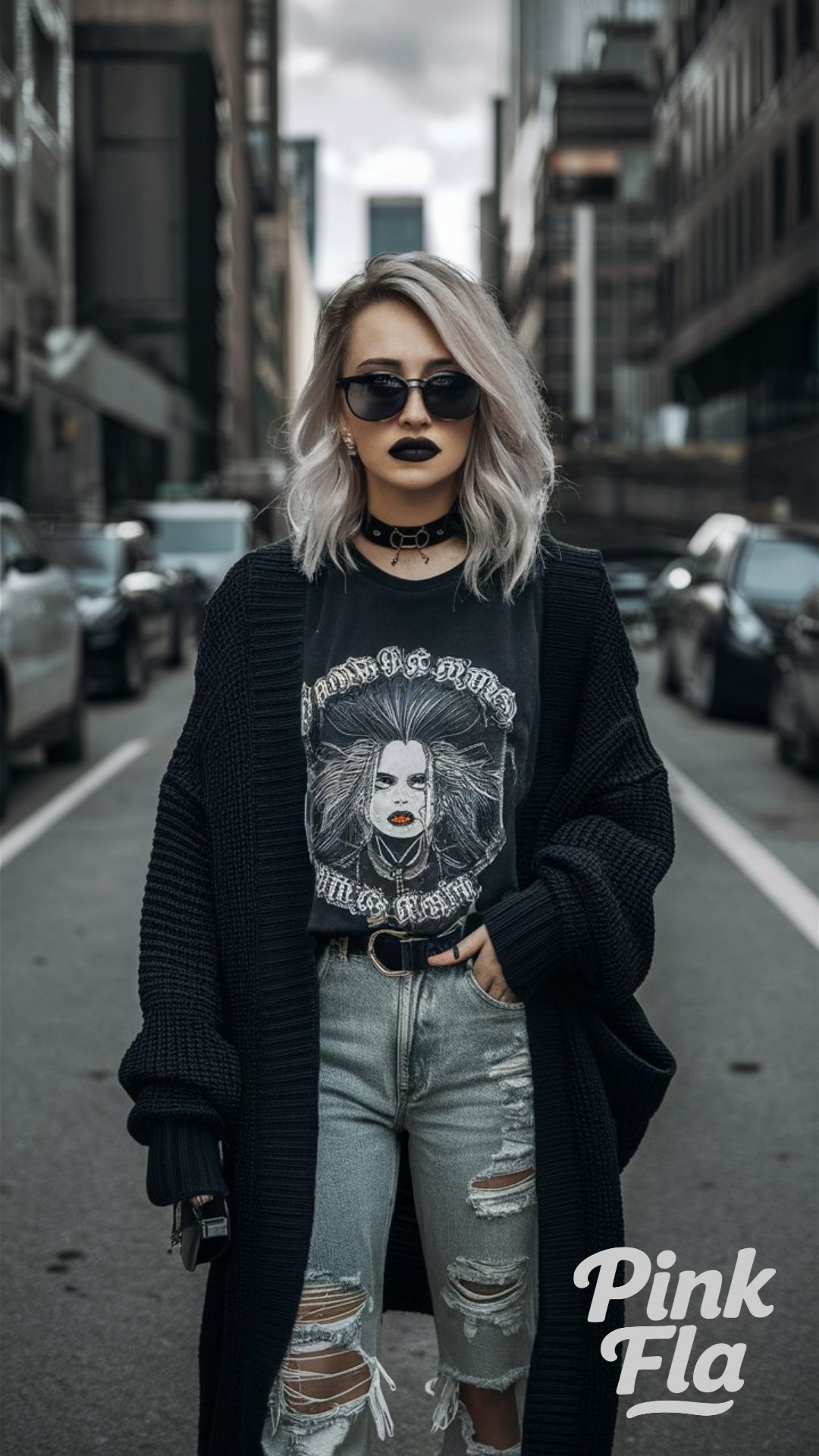 Casual Gothic Cool - Goth Fall Outfits