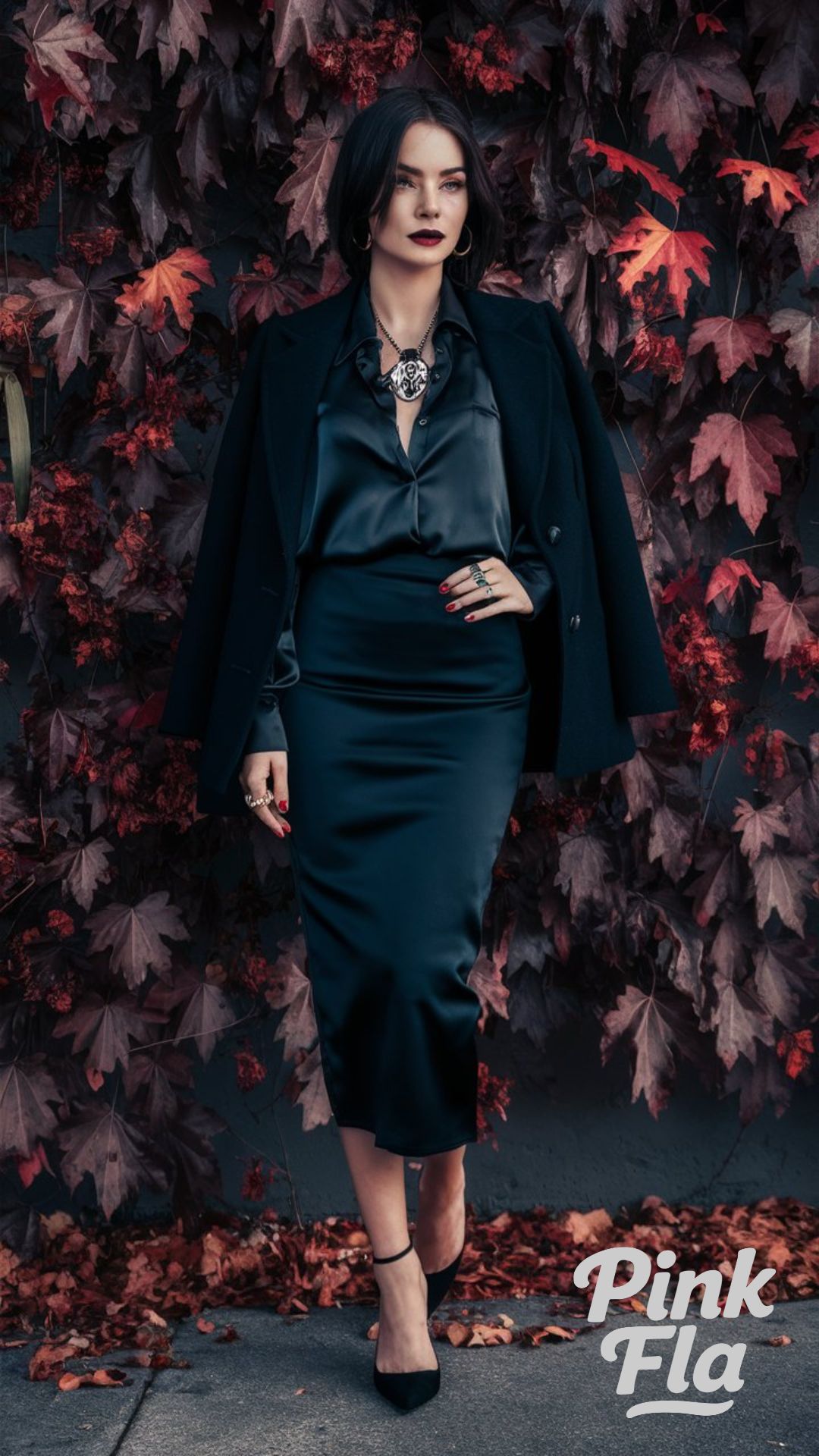 Classic Gothic Elegance - Goth Fall Outfits