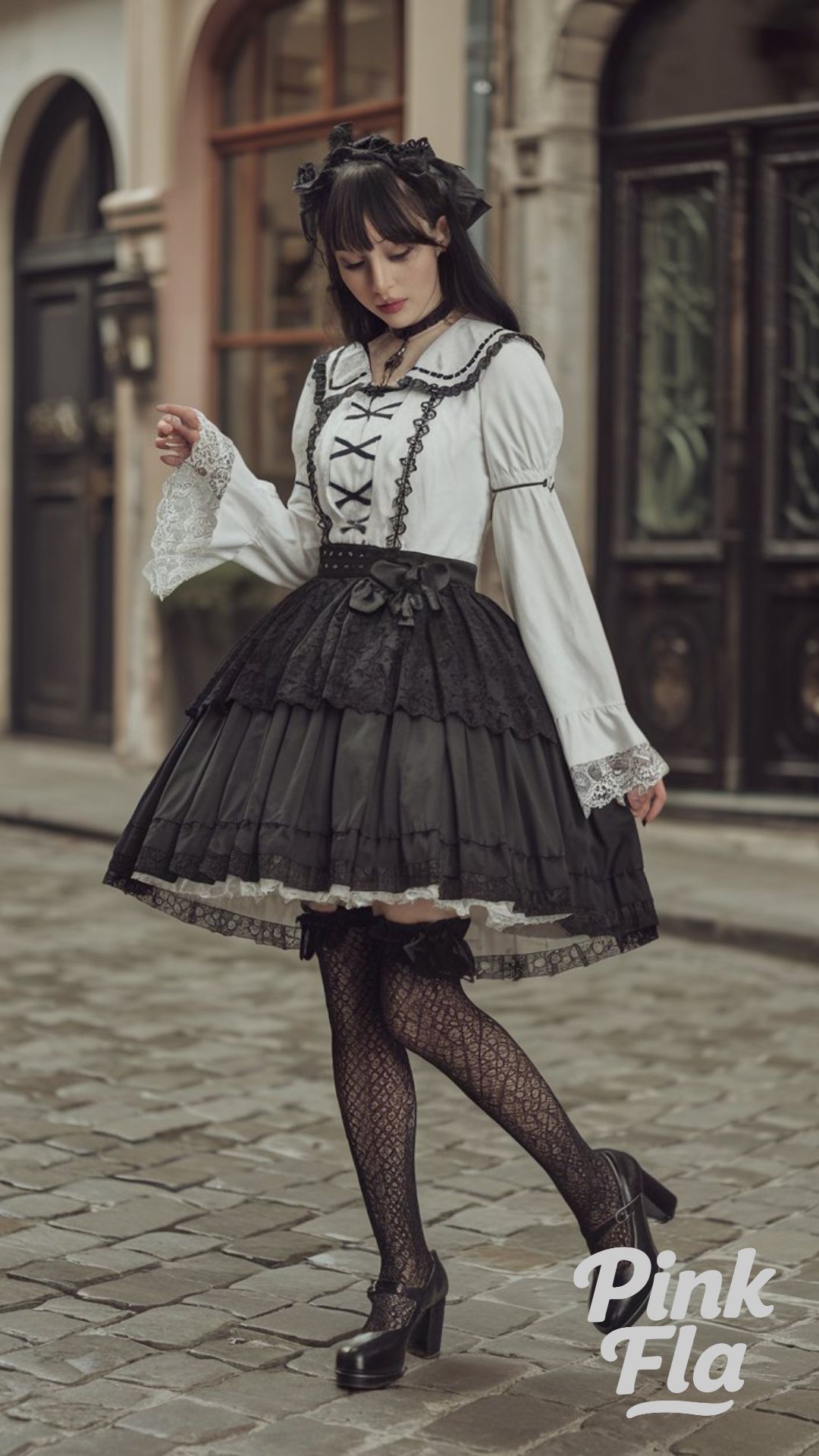 Classic Monochrome Lolita - Gothic Lolita Outfits