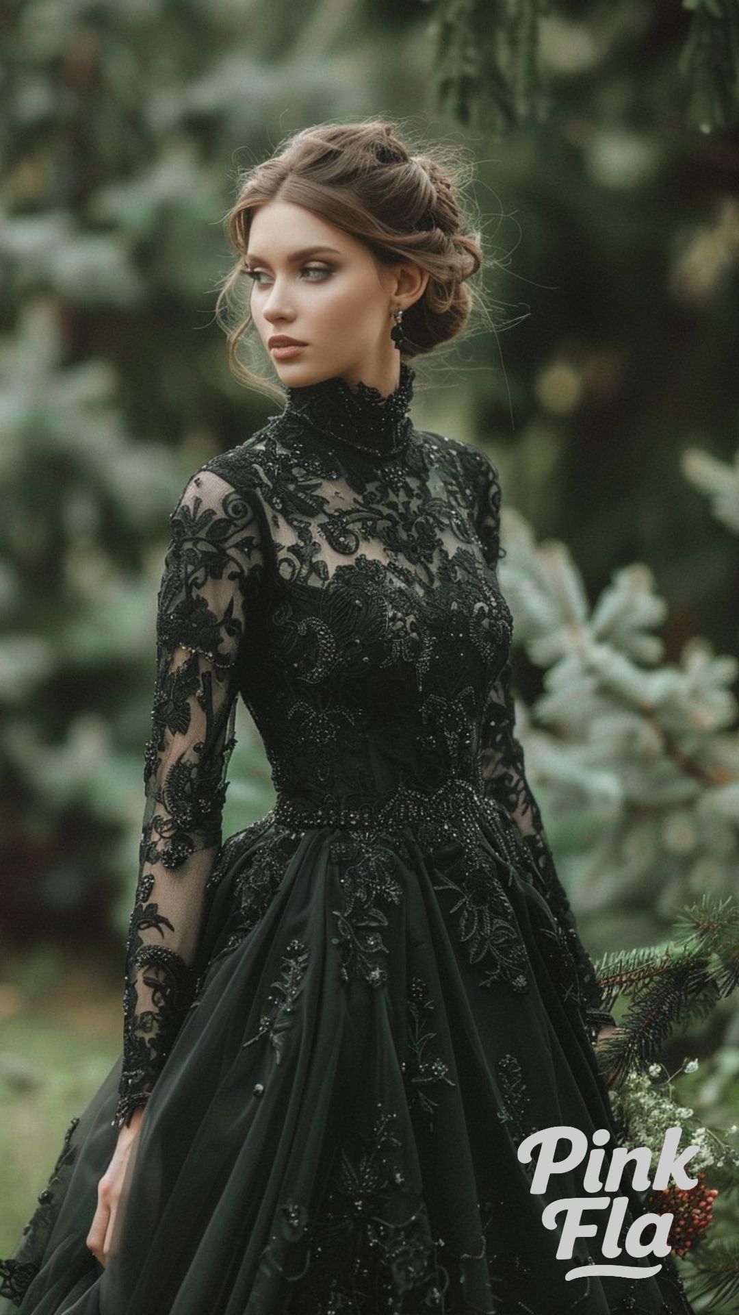 Enchanted Forest Elegance - Gothic Wedding Dresses