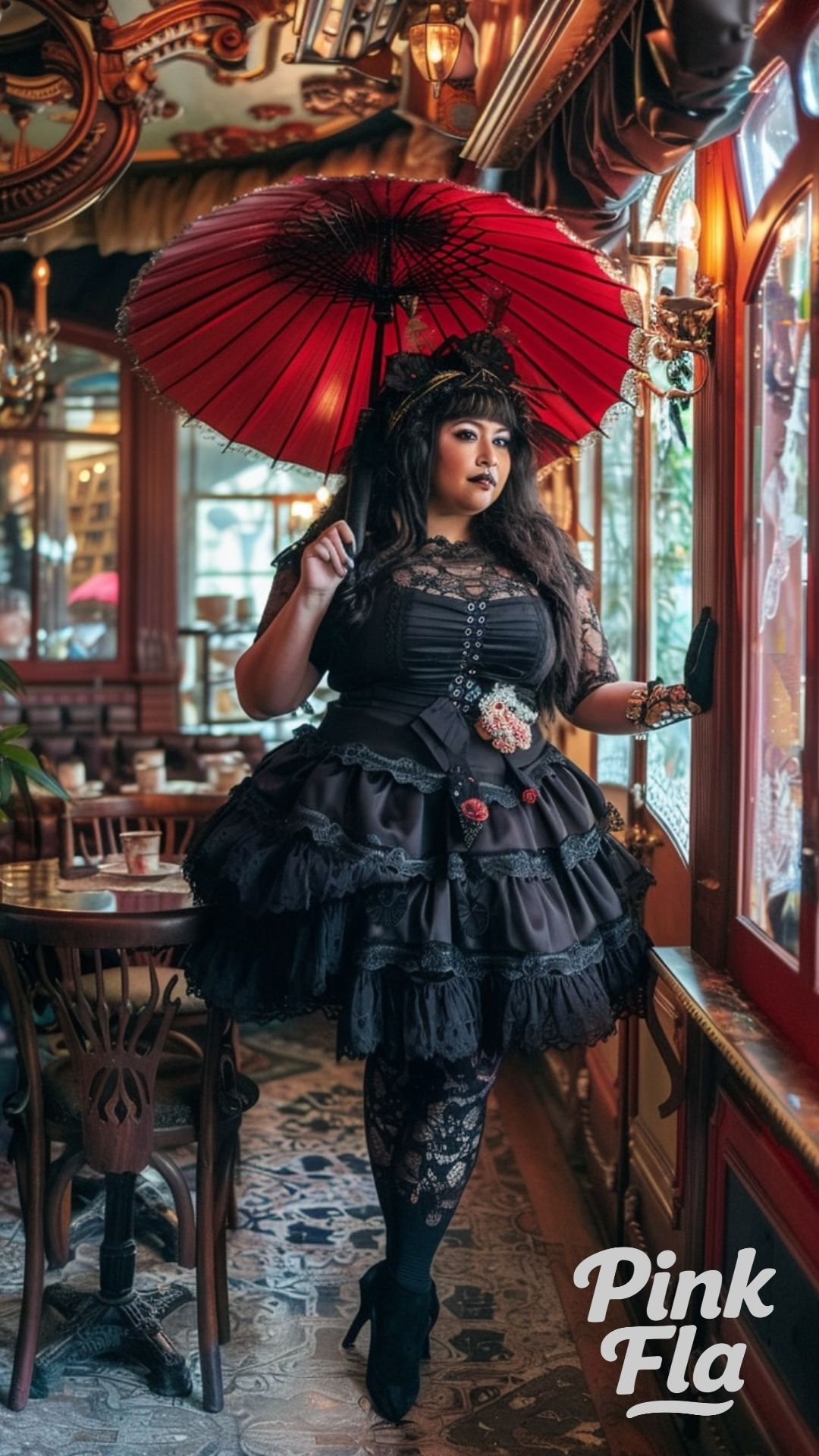 Lolita Gothic Glamour - Chubby Goth Outfits
