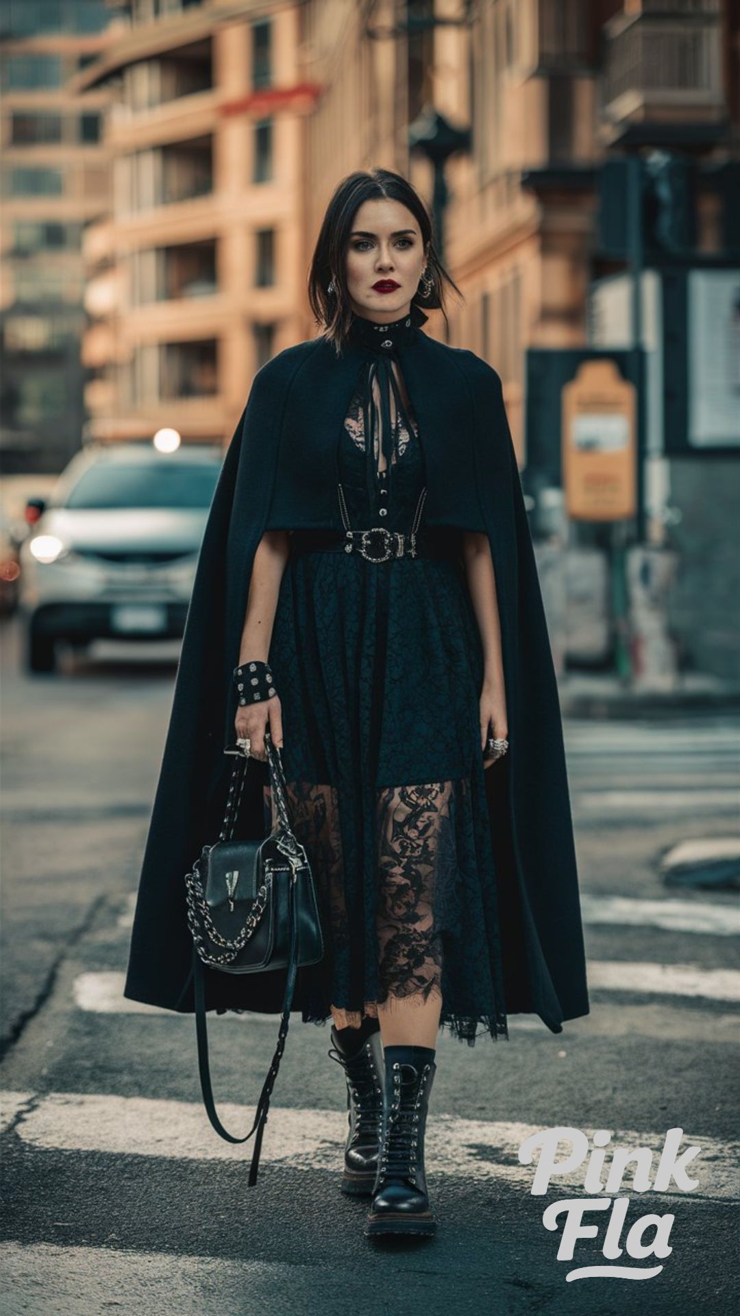 Modern Gothic Flair - Goth Fall Outfits