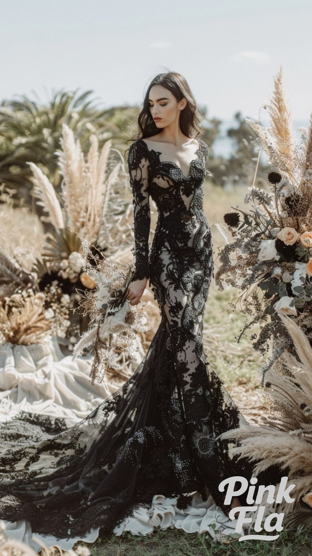 Nature’s Gothic Beauty - Gothic Wedding Dresses