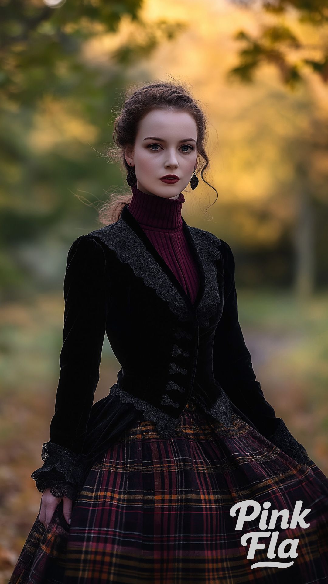 Refined Autumn Gothic Style - Soft Goth Fall Outfits