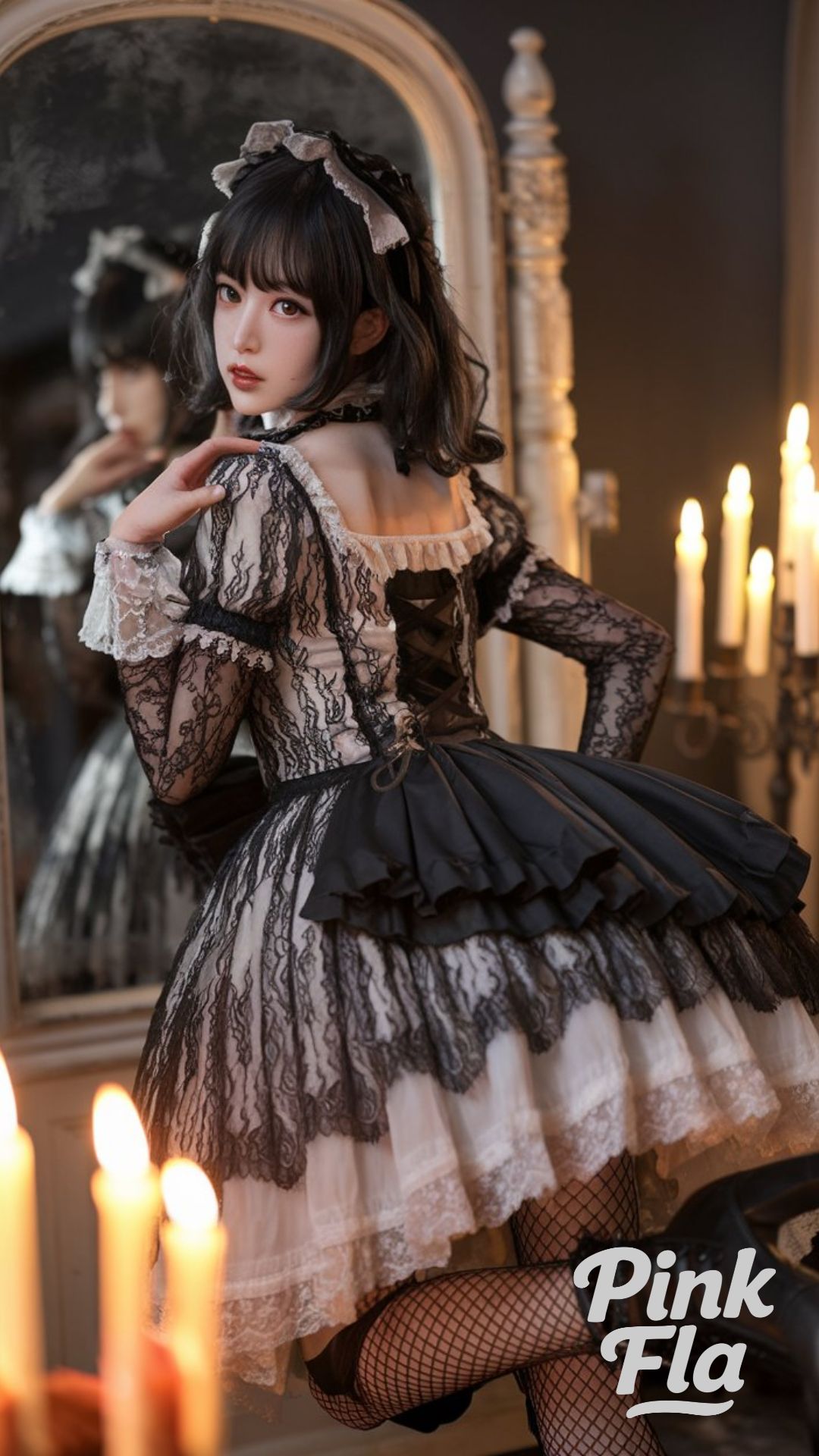 Romantic Lace and Shadows - Gothic Lolita Outfits