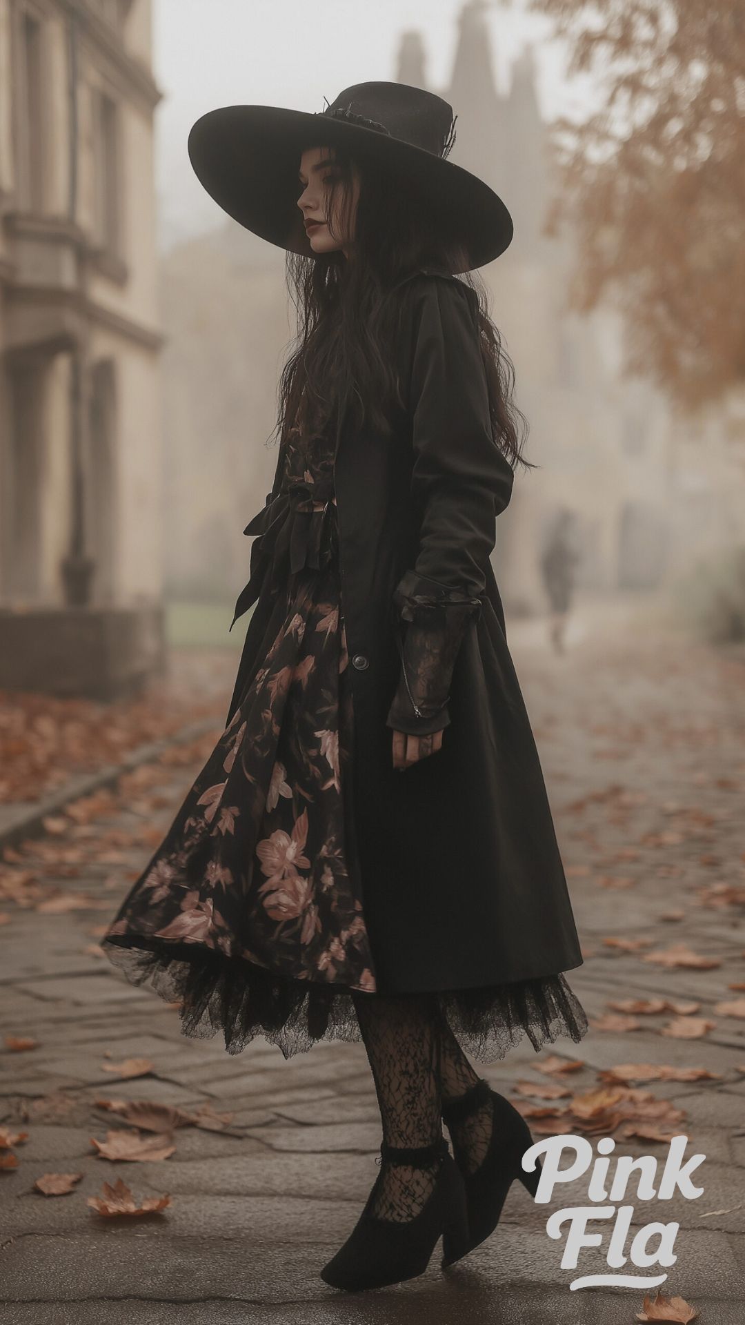 Soft Mystery for Autumn Days - Soft Goth Fall Outfits
