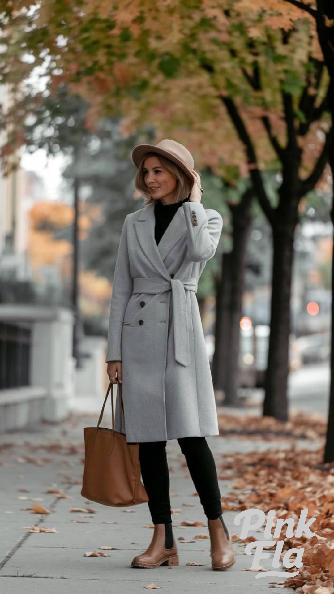 Soft and Stylish in Gray - Chic Fall Outfits